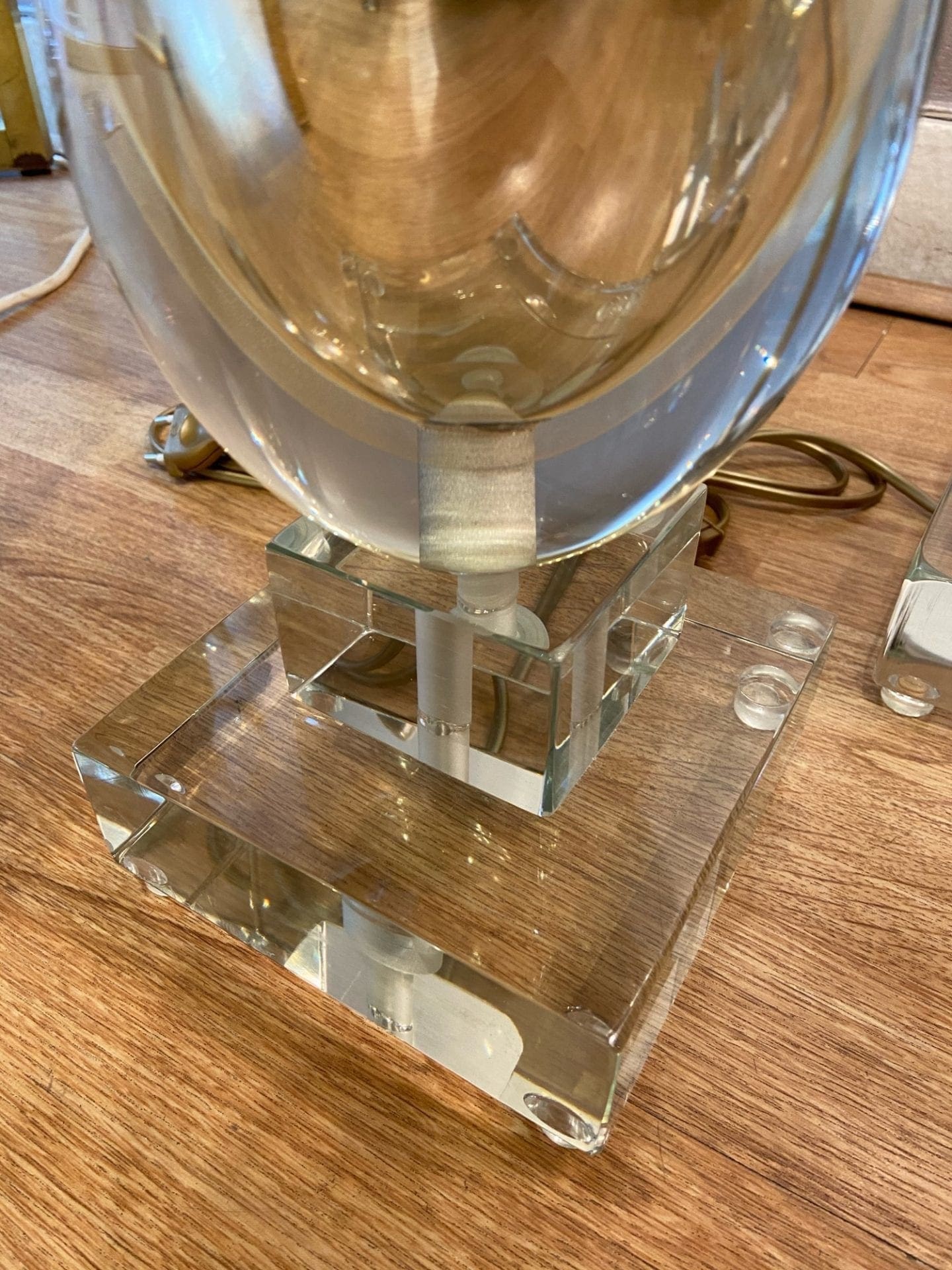 Alberto Doña – Paire de lampes Murano (circa 1980)