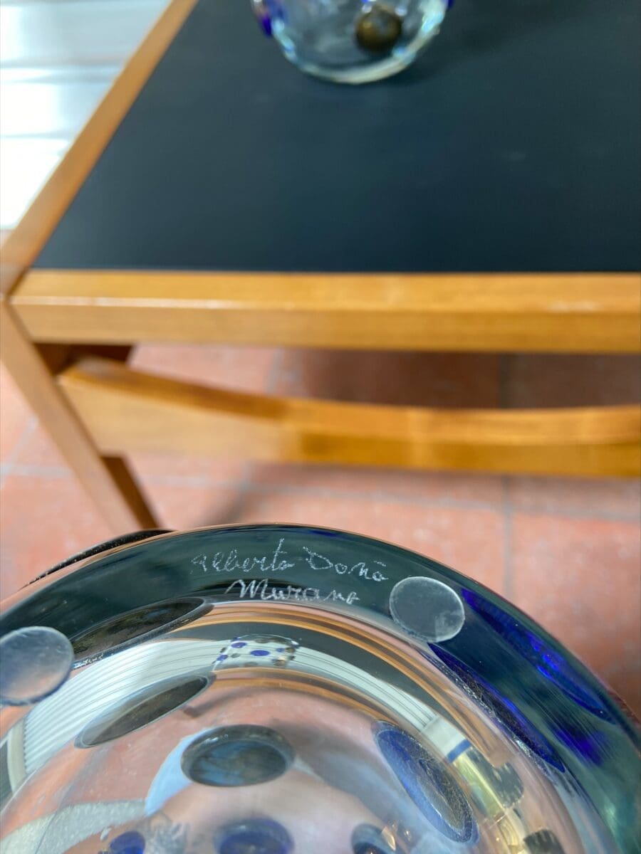 Paire de vases Murano, Alberto Dona, circa 1980