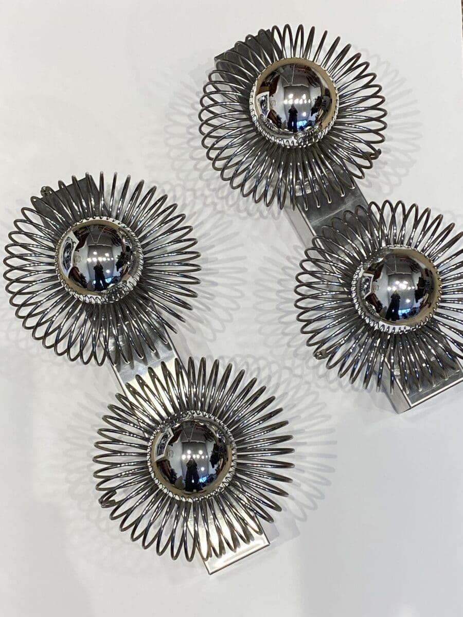 Andréa Lazzari – Paire d&rsquo;appliques Morisini circa 1960