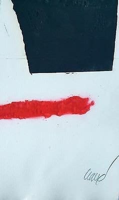 Antoni Clavé – Flèche bleue, gravure 1975