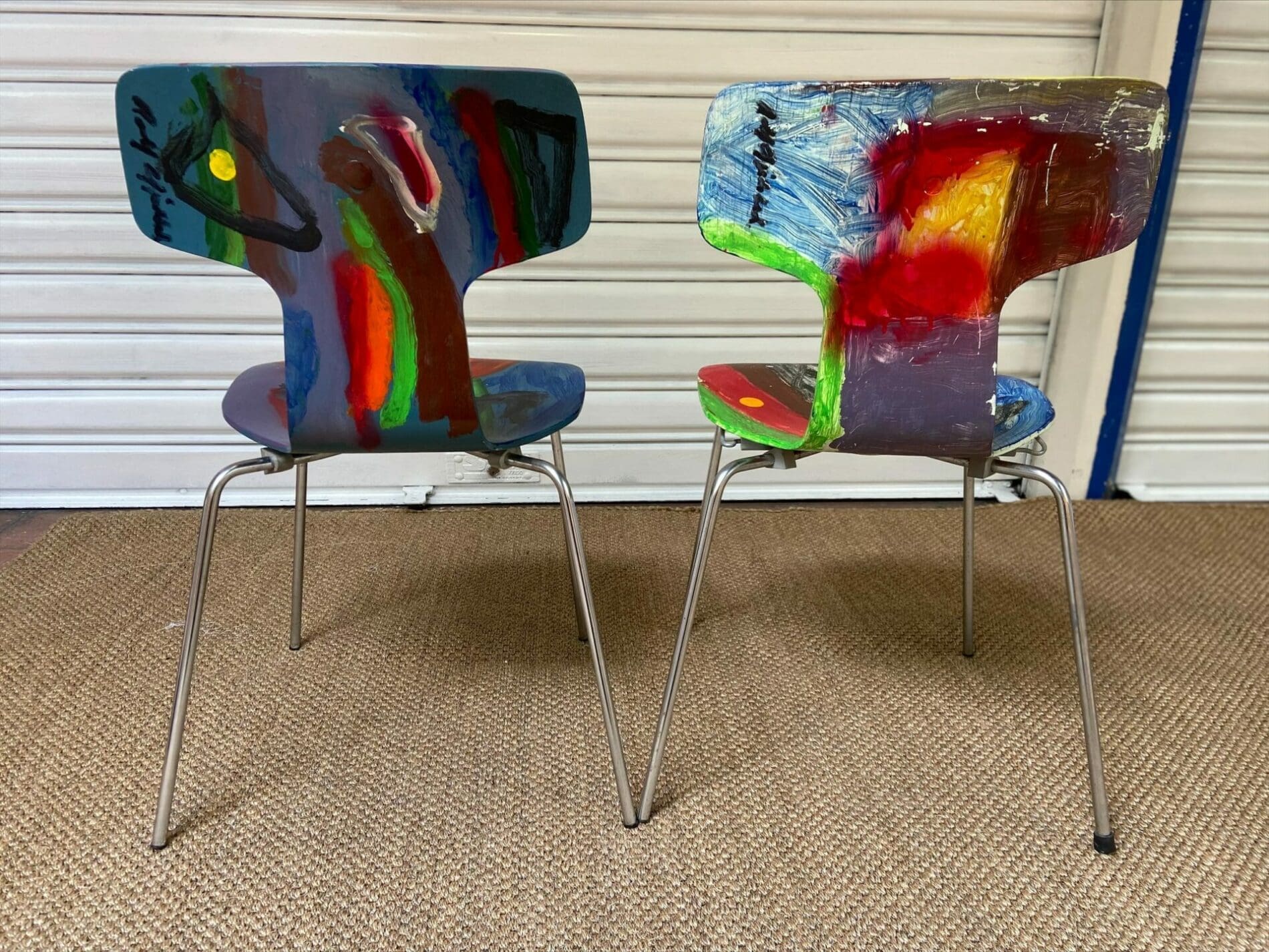 Chaises T 3130 Grand Prix – Arne Jacobsen & Rolf Gjedsted