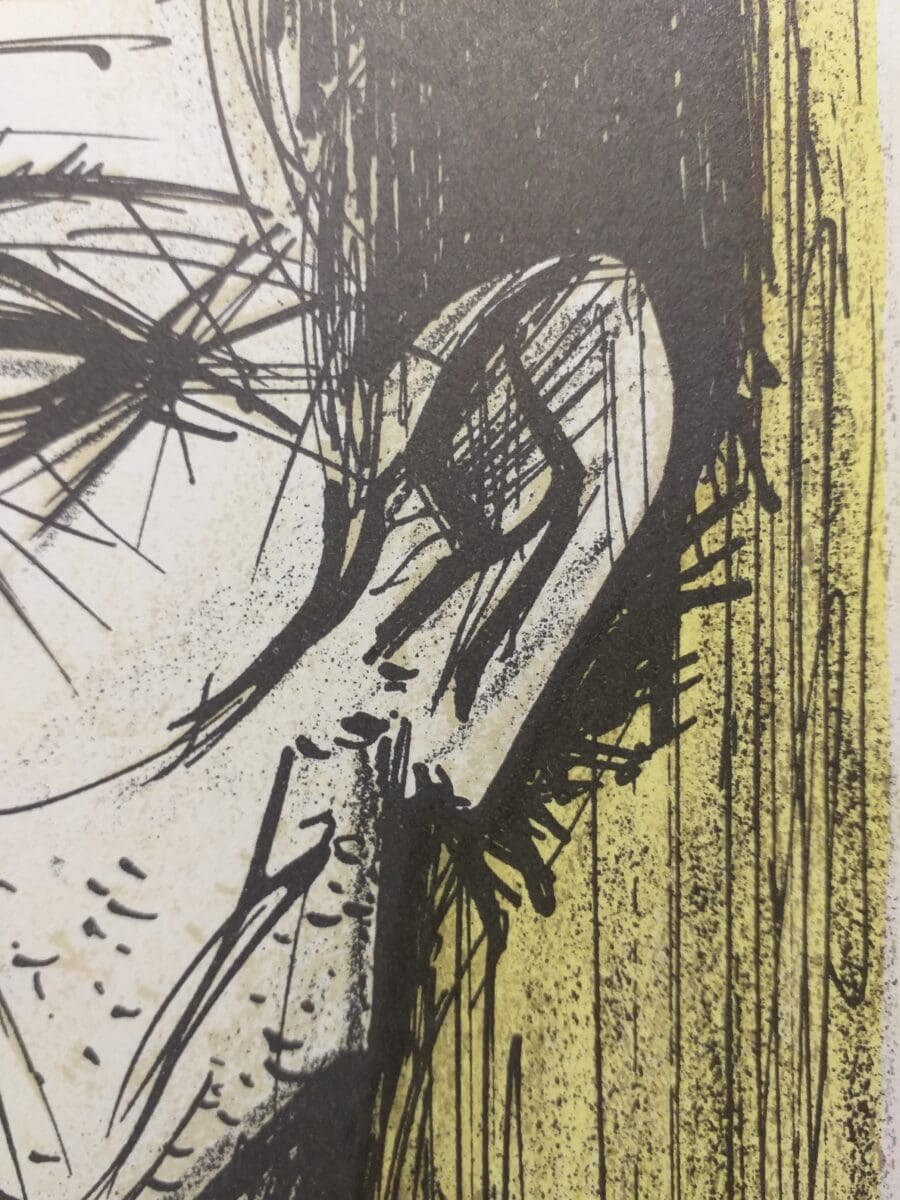 Bernard Buffet « Juve » – Lithographie Série Fantomas