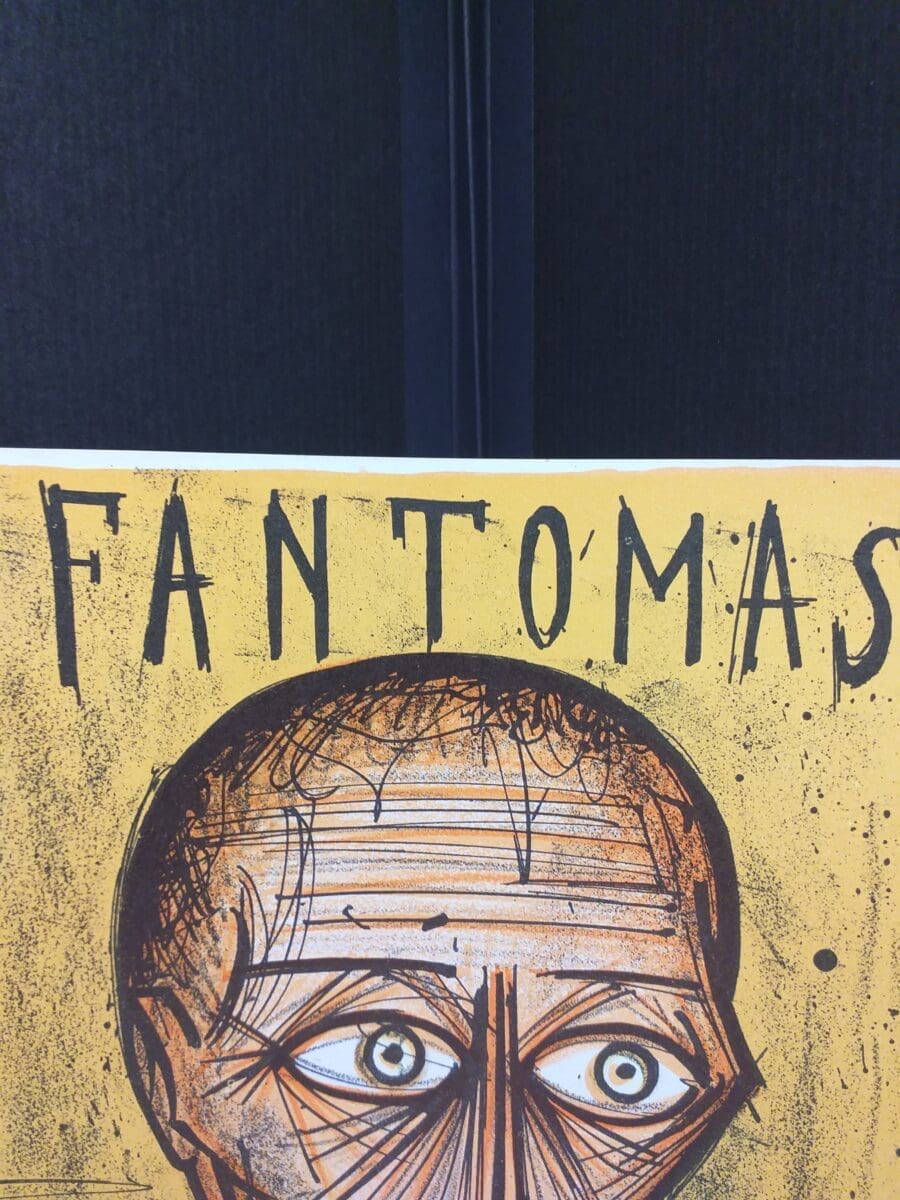 Bernard Buffet – Fantomas – Lithographie