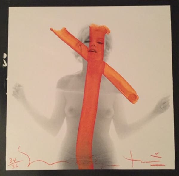 Bert STERN – Marilyn crucifix II – 2012