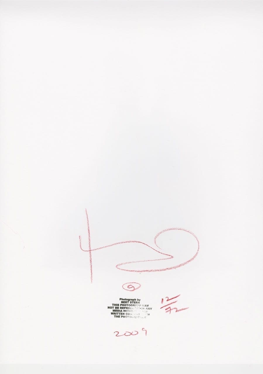 Bert Stern- Marilyn new black Dress – Photographie