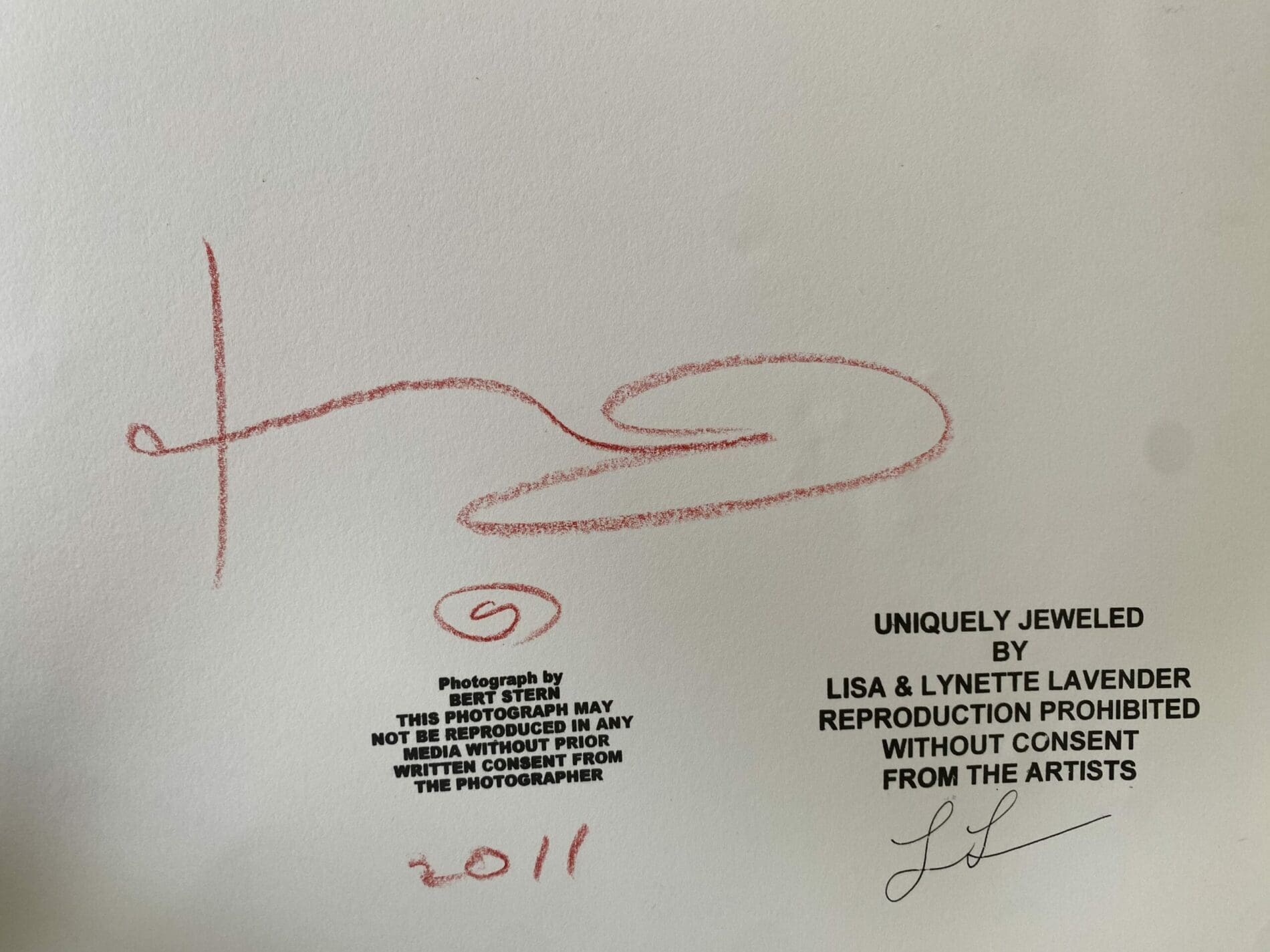 Bert Stern – Photographie de Marilyn Monroe décorée par des bijoux Swarovski