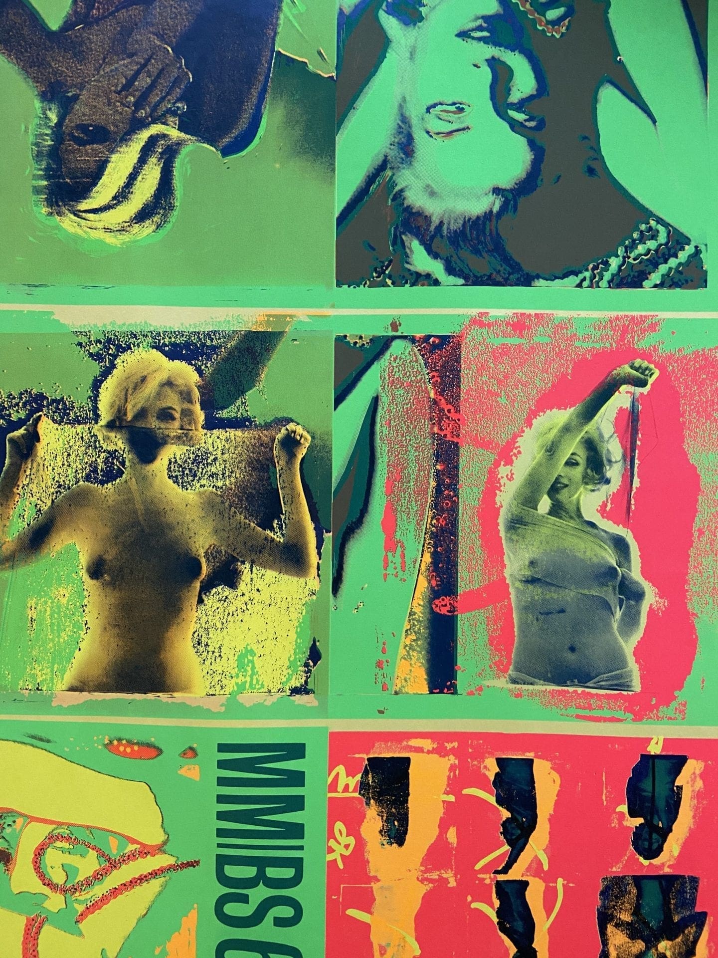 Bert Stern – Sérigraphie La dernière séance vert