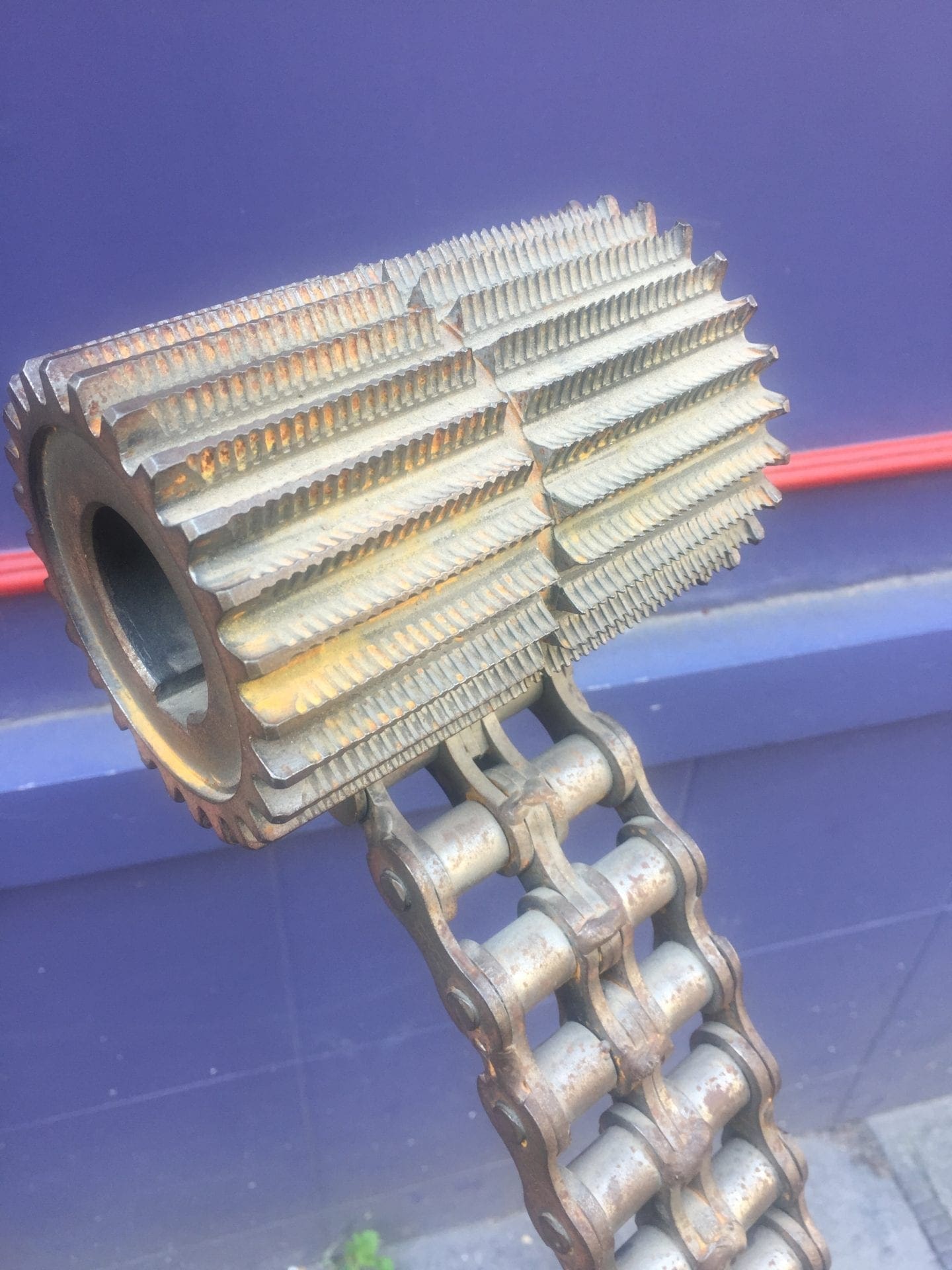 Bob CAMPBELL – Chaise en acier de l’atelier Stig