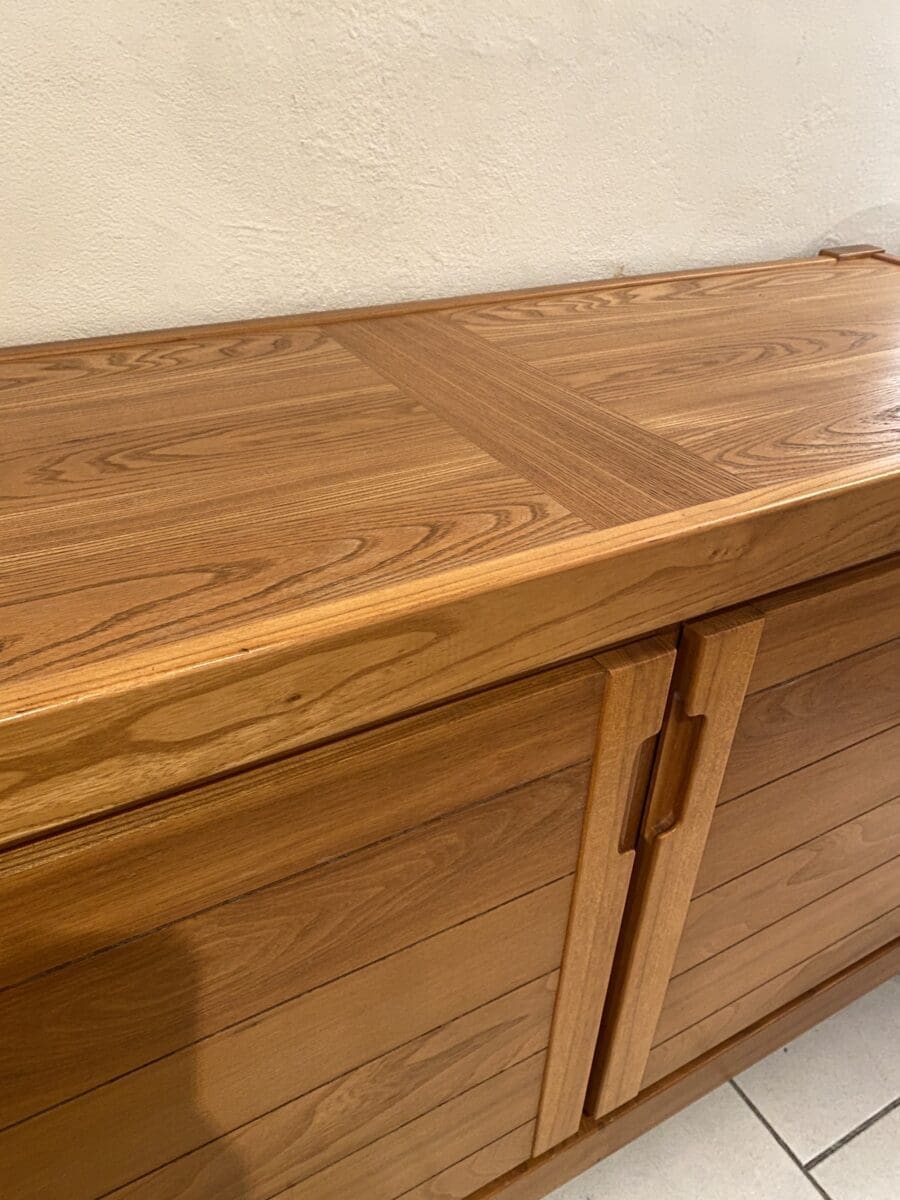 Pierre Chapo – Buffet en orme massif – Regain – Occasion