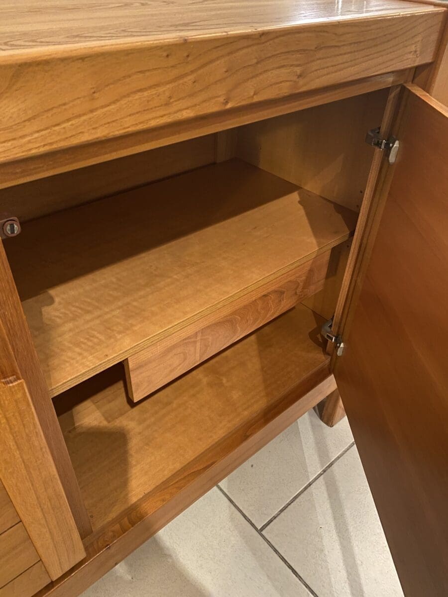 Pierre Chapo – Buffet en orme massif – Regain – Occasion