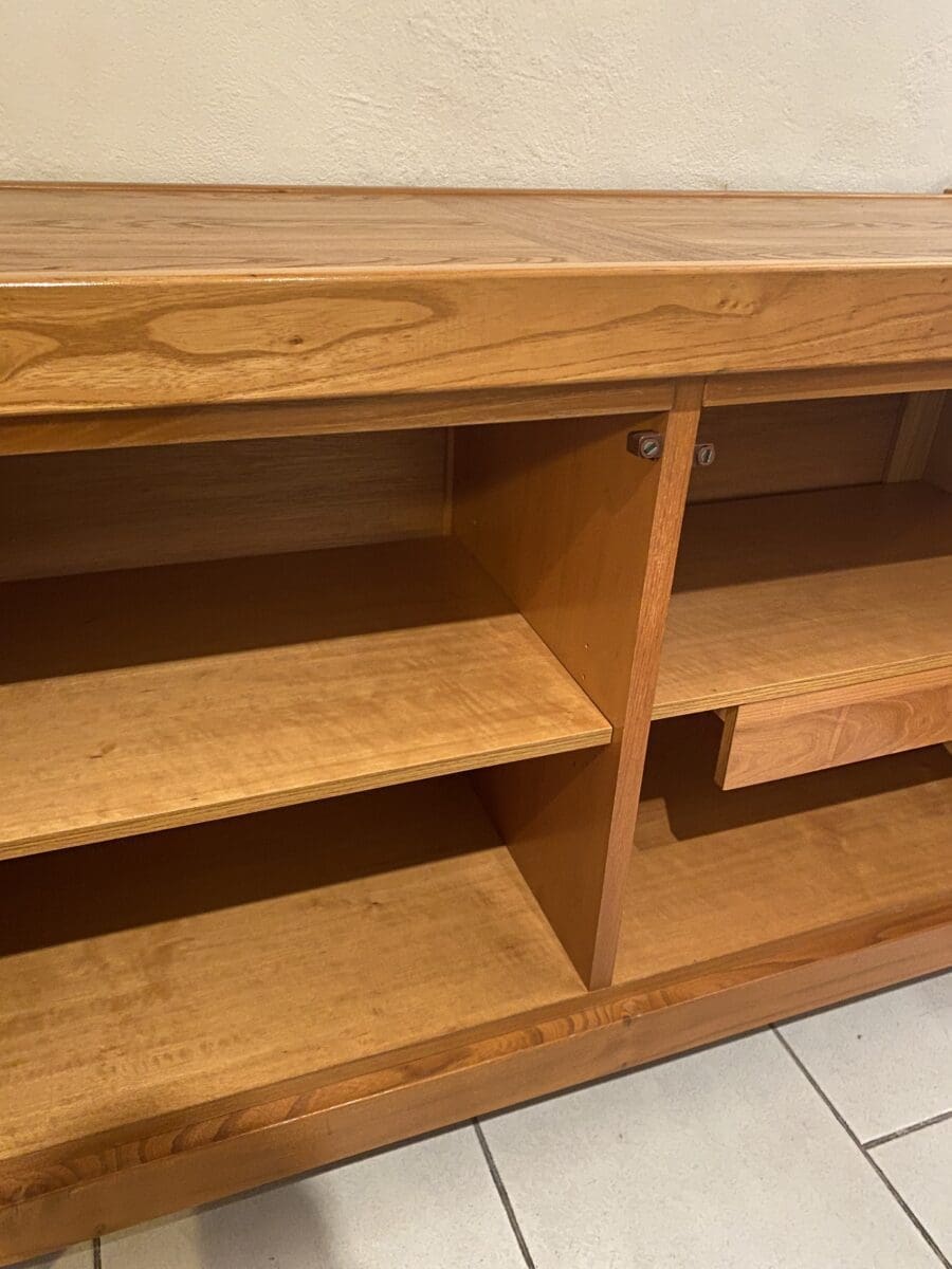 Pierre Chapo – Buffet en orme massif – Regain – Occasion