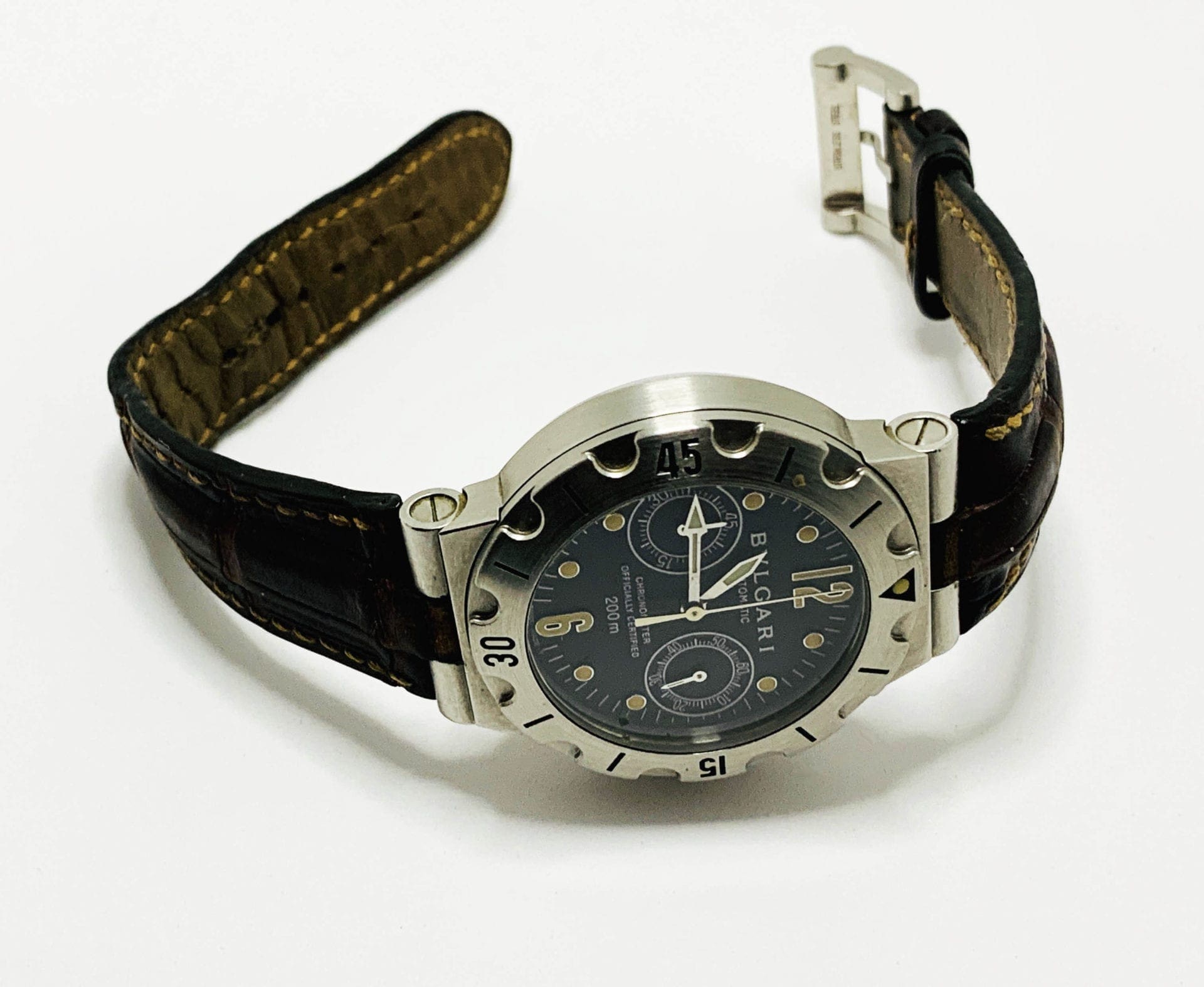 Bulgari Scuba Diver Chrono – Montre acier automatique