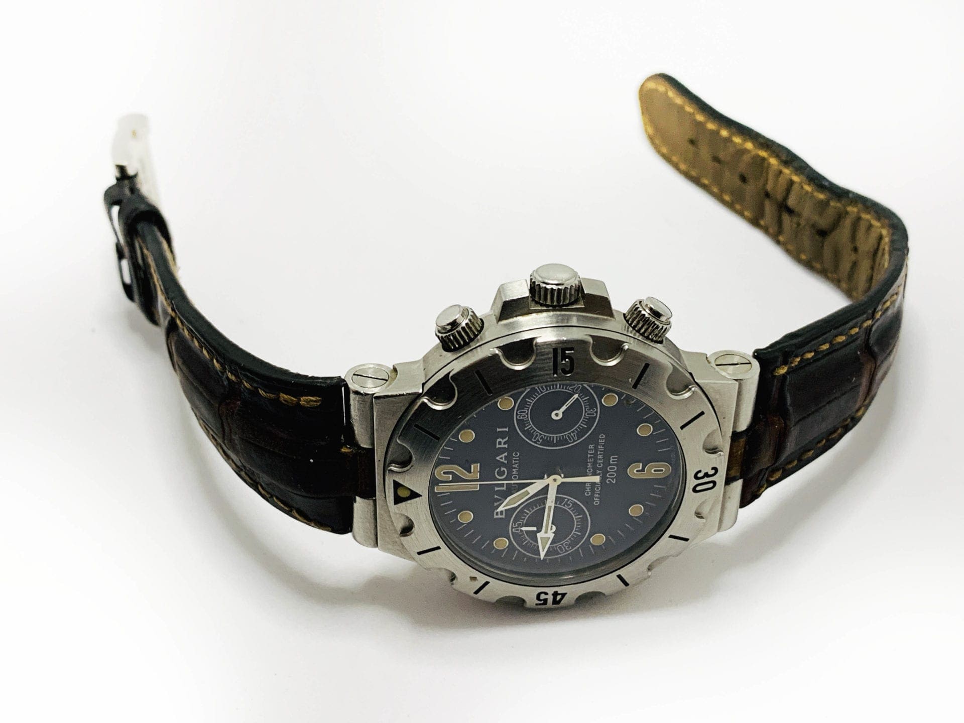 Bulgari Scuba Diver Chrono – Montre acier automatique