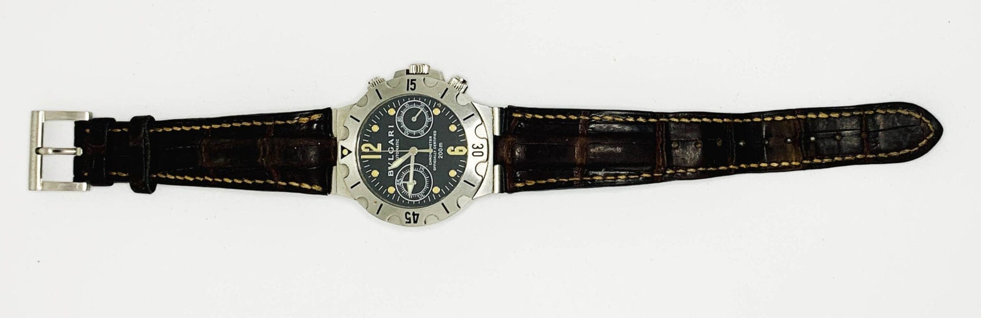 Bulgari Scuba Diver Chrono – Montre acier automatique