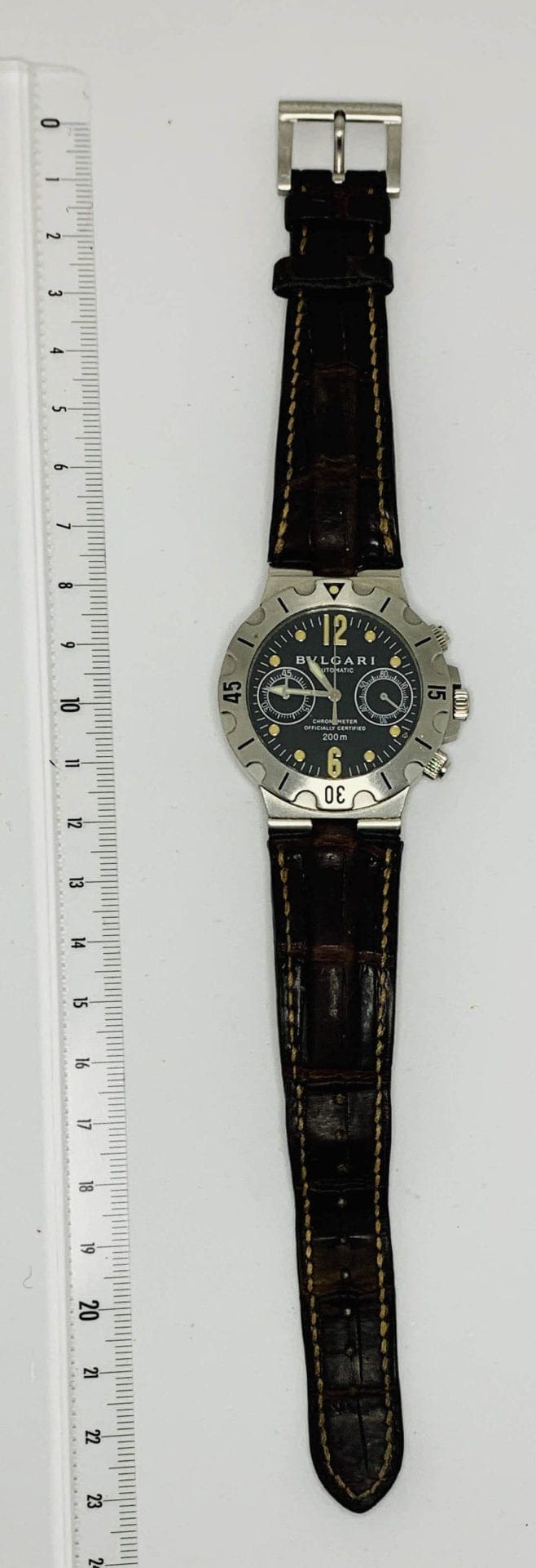 Bulgari Scuba Diver Chrono – Montre acier automatique