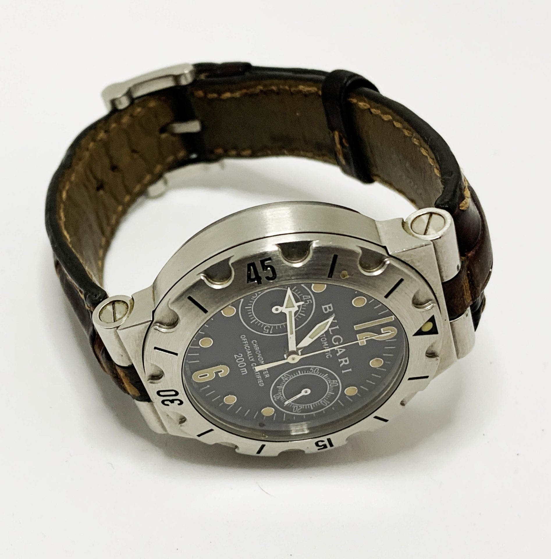 Bulgari Scuba Diver Chrono – Montre acier automatique