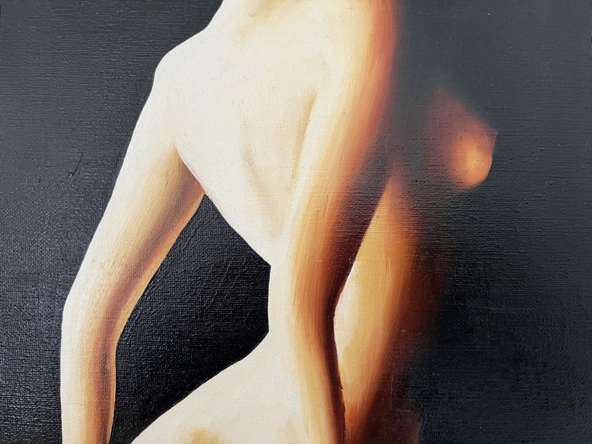 CFH – Civilisation Advisory, huile sur toile contemporaine, 2023