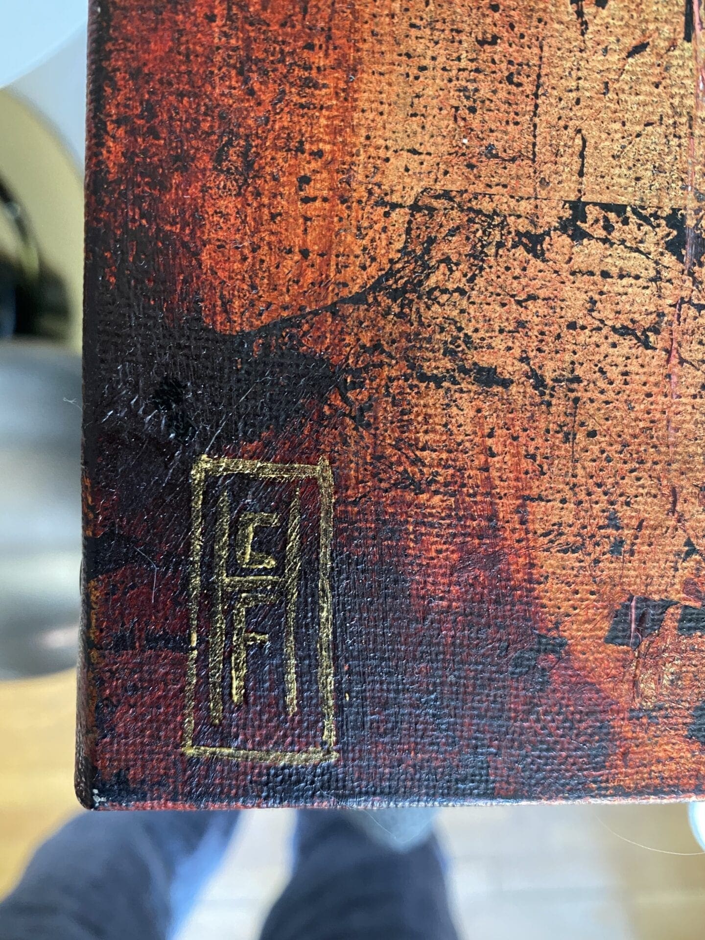 CFH – Behind the Spirit – Huile sur toile