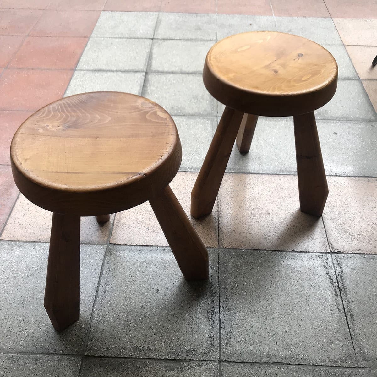 Charlotte Perriand - Sandoz model stool - Circa 1962 | The AuctionLab