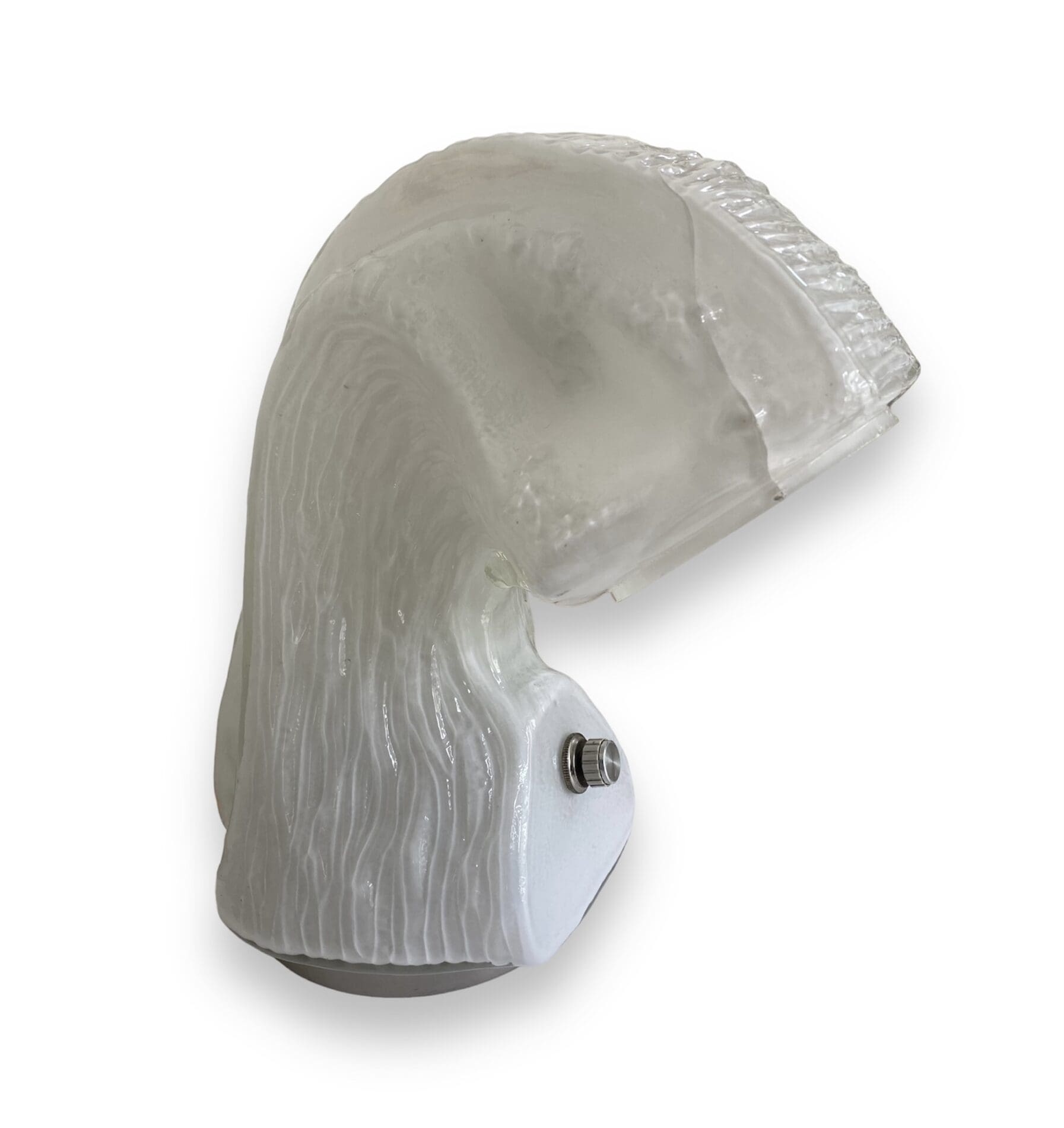 Lampe Carlo Nason en verre de Murano pour Mazzega – Design organique des années 60