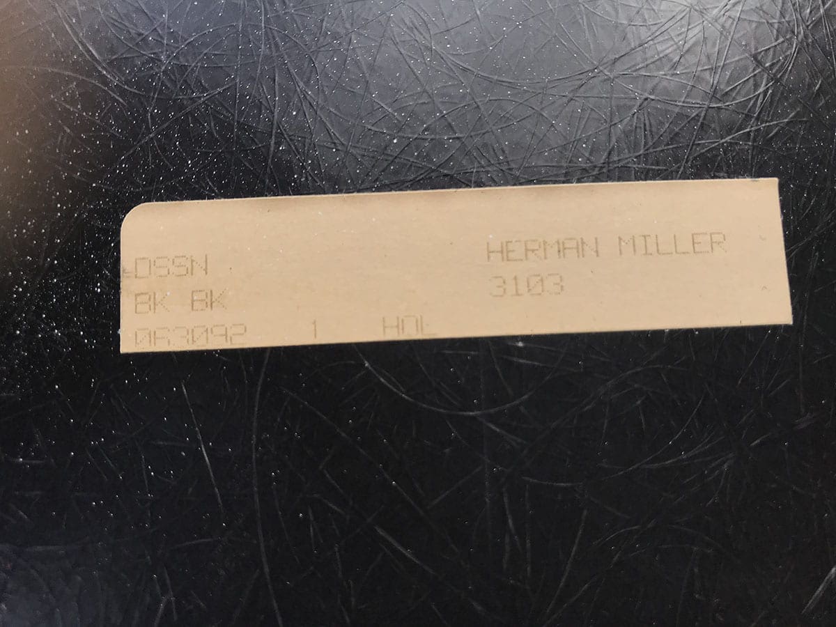 Charles EAMES – Lot de 6 chaises DSW – Circa 1970