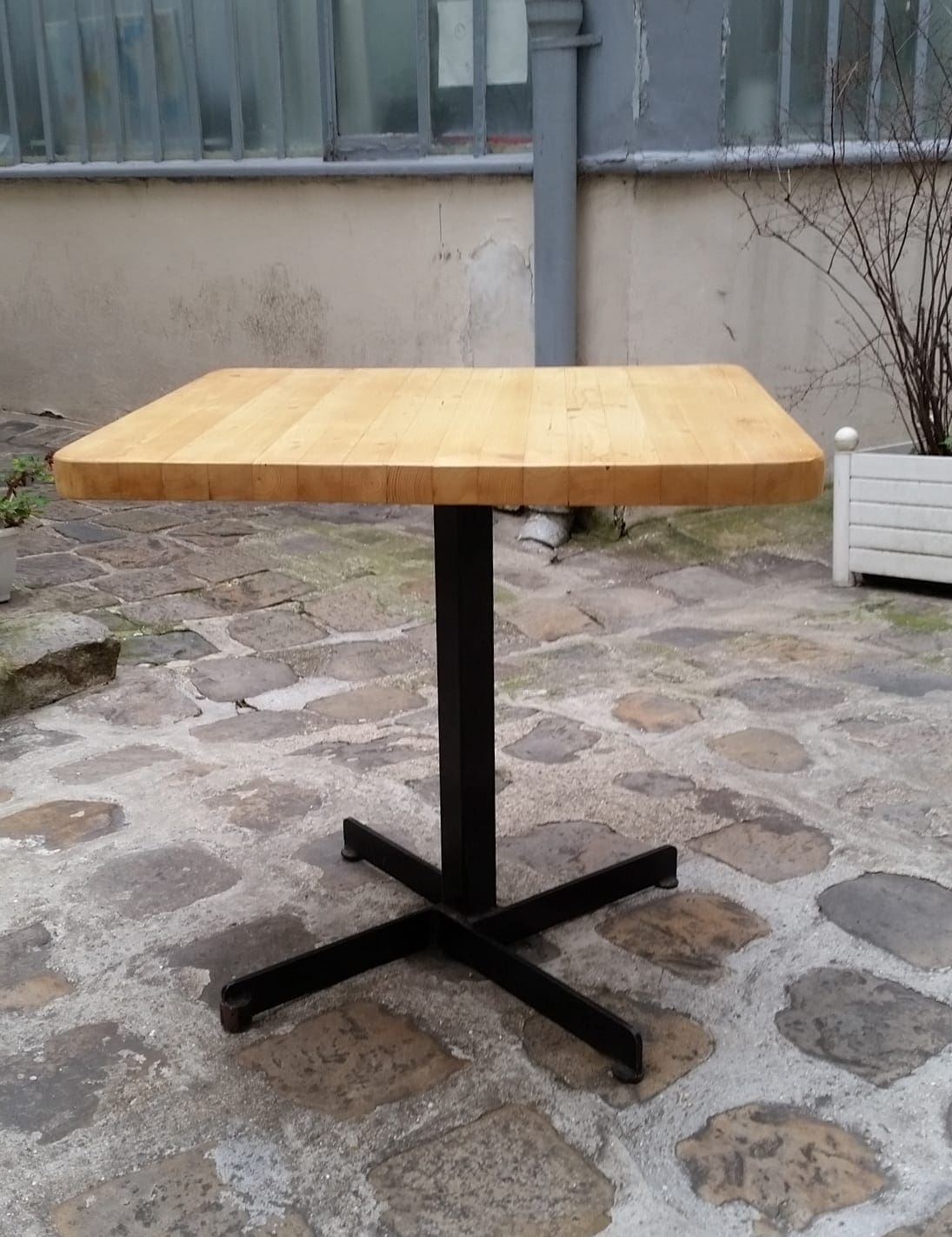 Charlotte PERRIAND – Table Carrée – Les Arcs – circa 1960