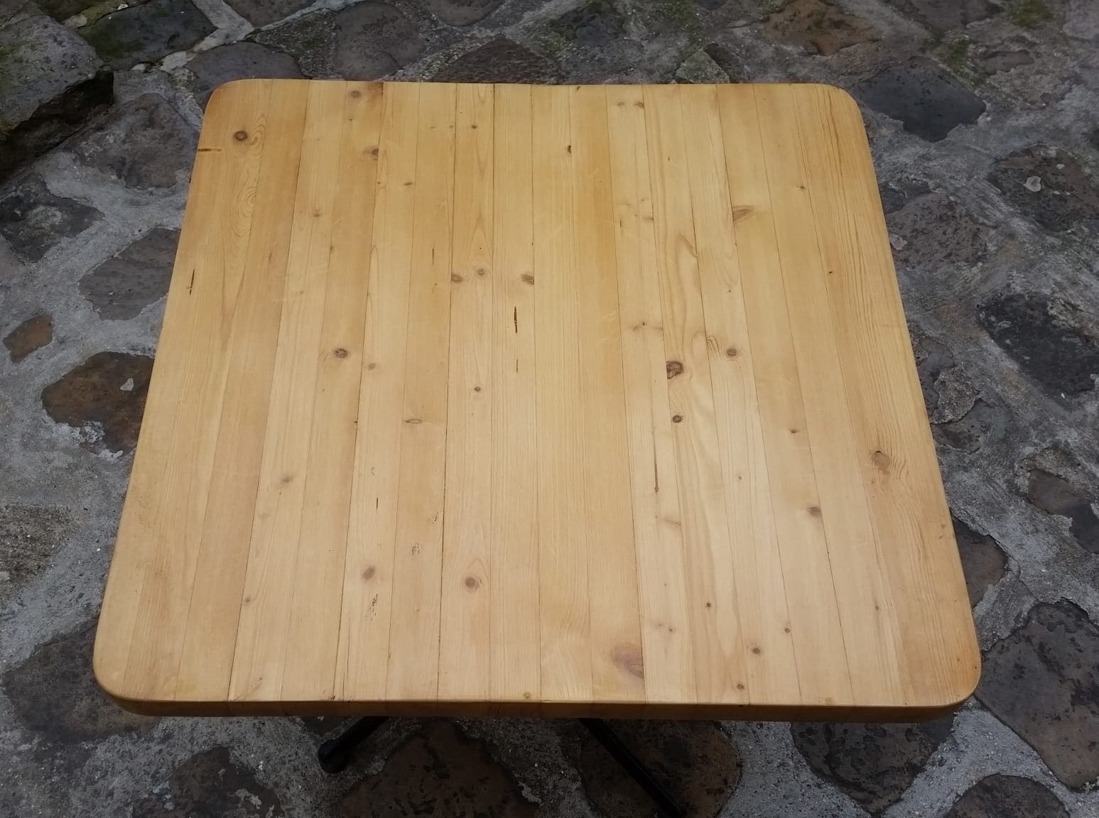 Charlotte PERRIAND – Table Carrée – Les Arcs – circa 1960