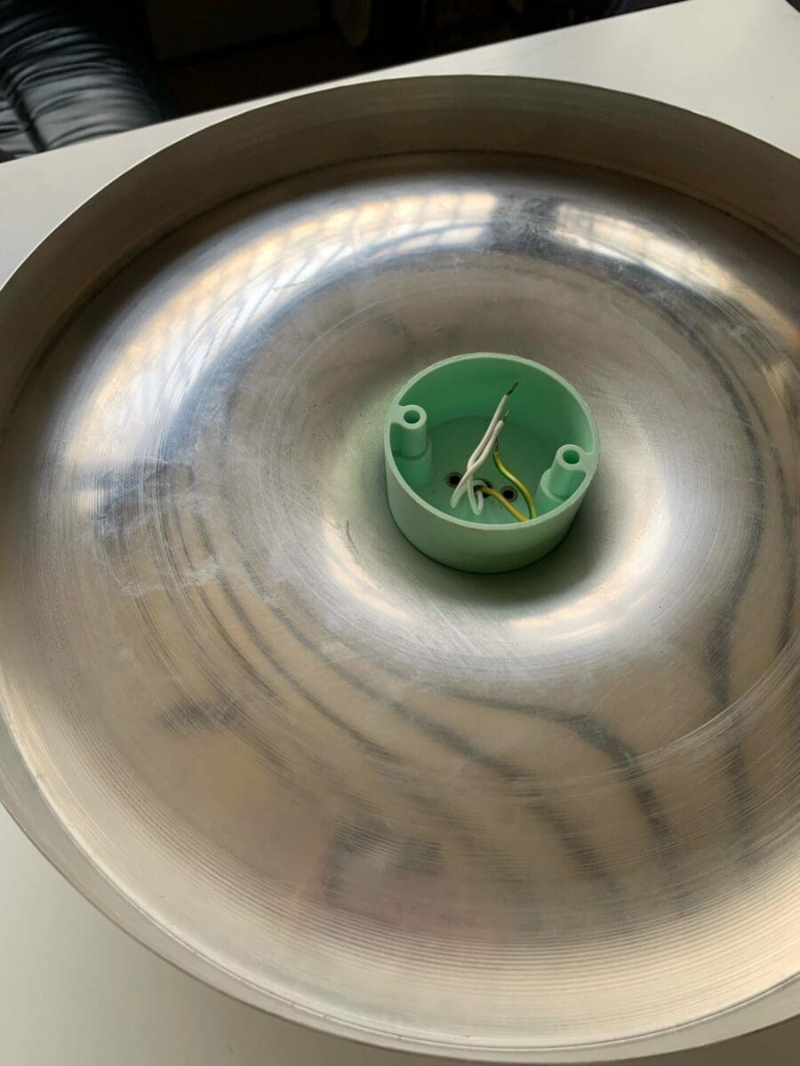 Charlotte Perriand – Applique Les Arcs – Aluminium brossé