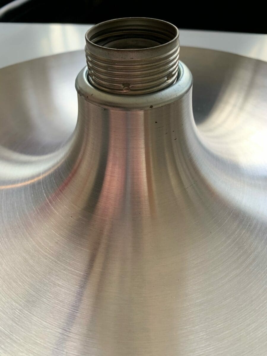 Charlotte Perriand – Applique Les Arcs – Aluminium brossé