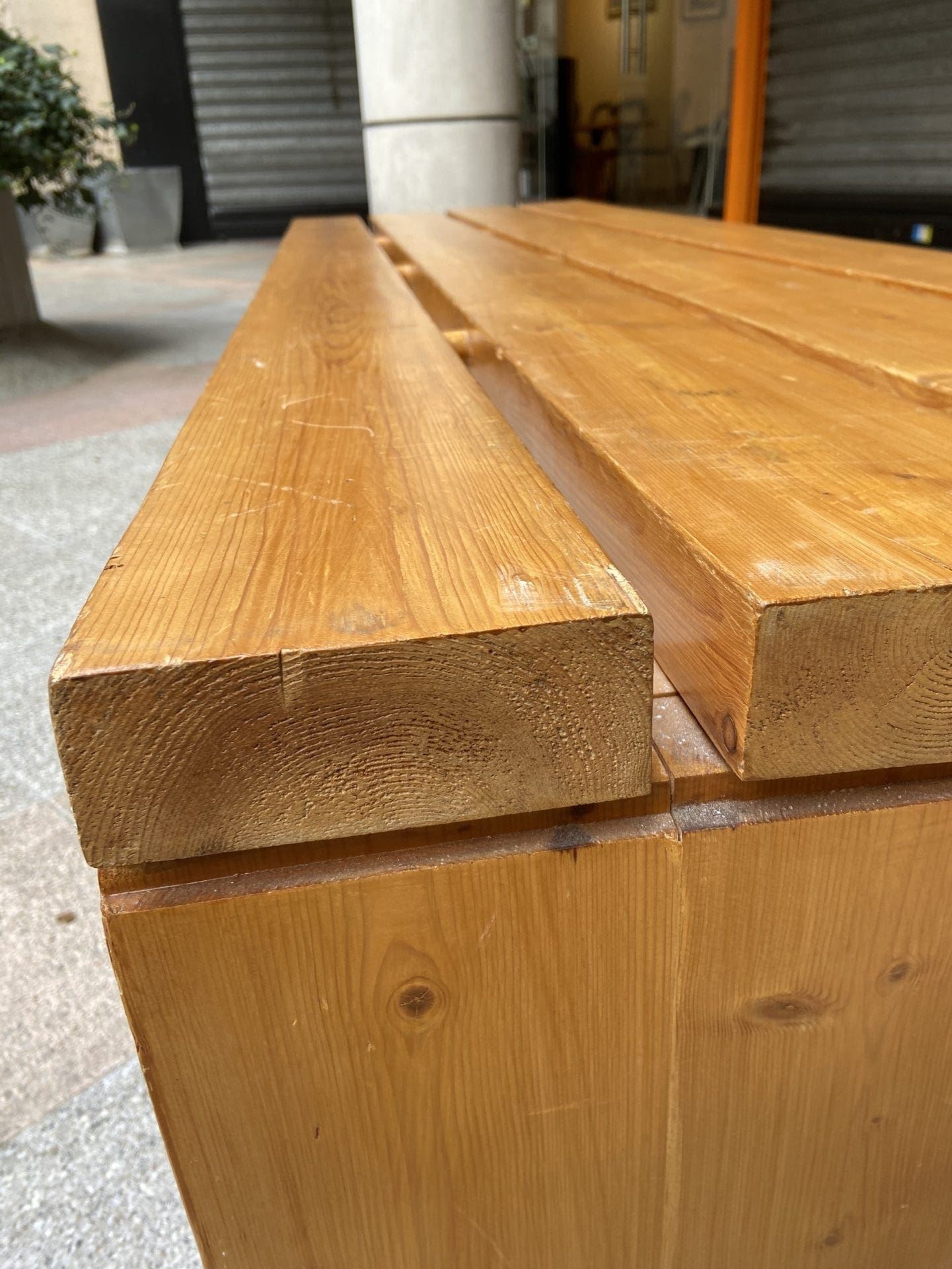 Charlotte Perriand – Rare Banc 4 lattes