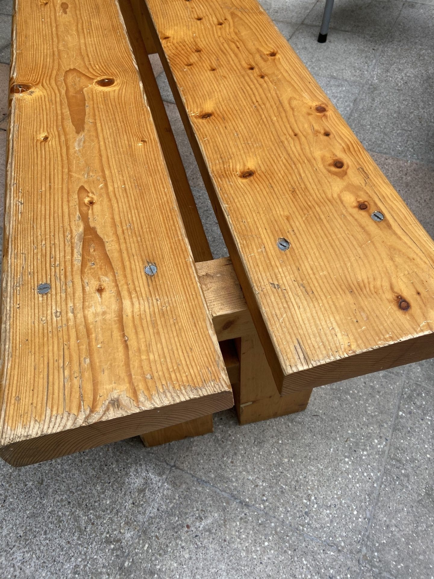 Charlotte Perriand – Rare Banc + dossere