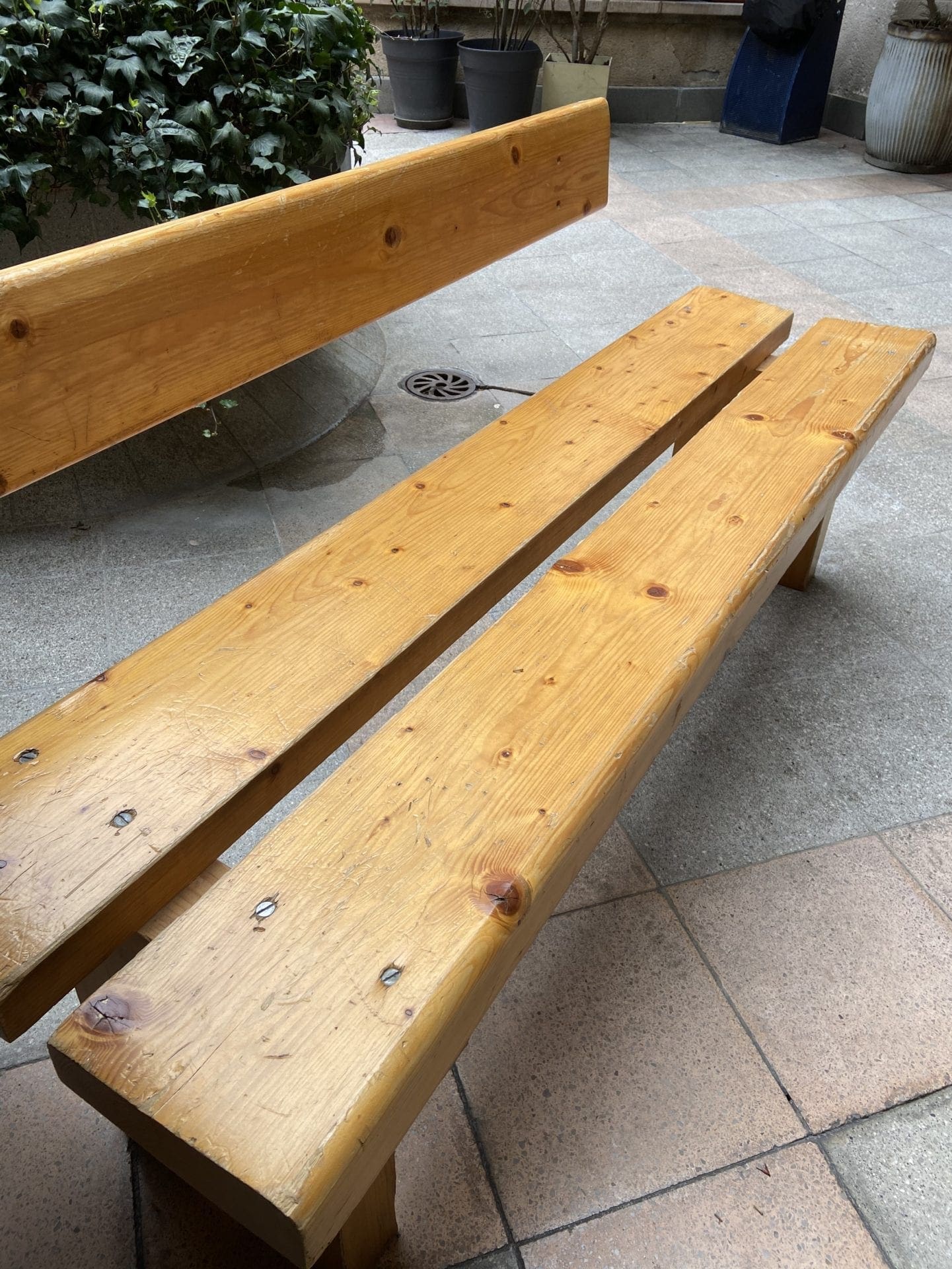 Charlotte Perriand – Rare Banc + dossere