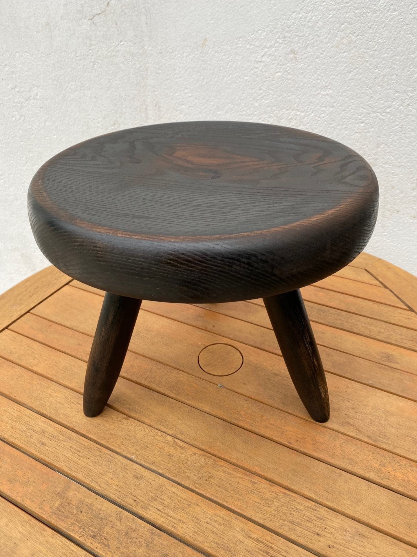 Charlotte Perriand – Tabouret Berger noir