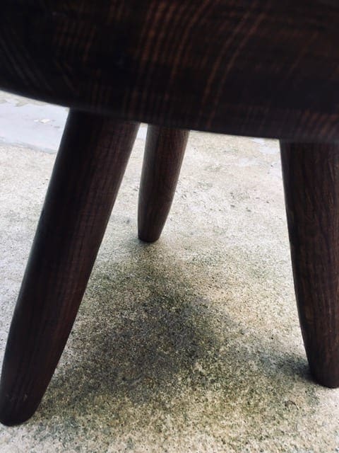 Tabouret « Berger » en Frêne – Charlotte Perriand