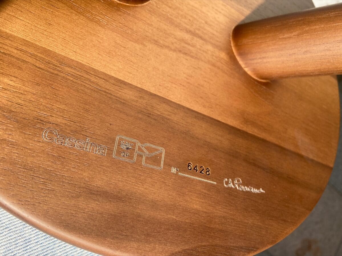 Charlotte Perriand – Tabouret berger bas – état neuf