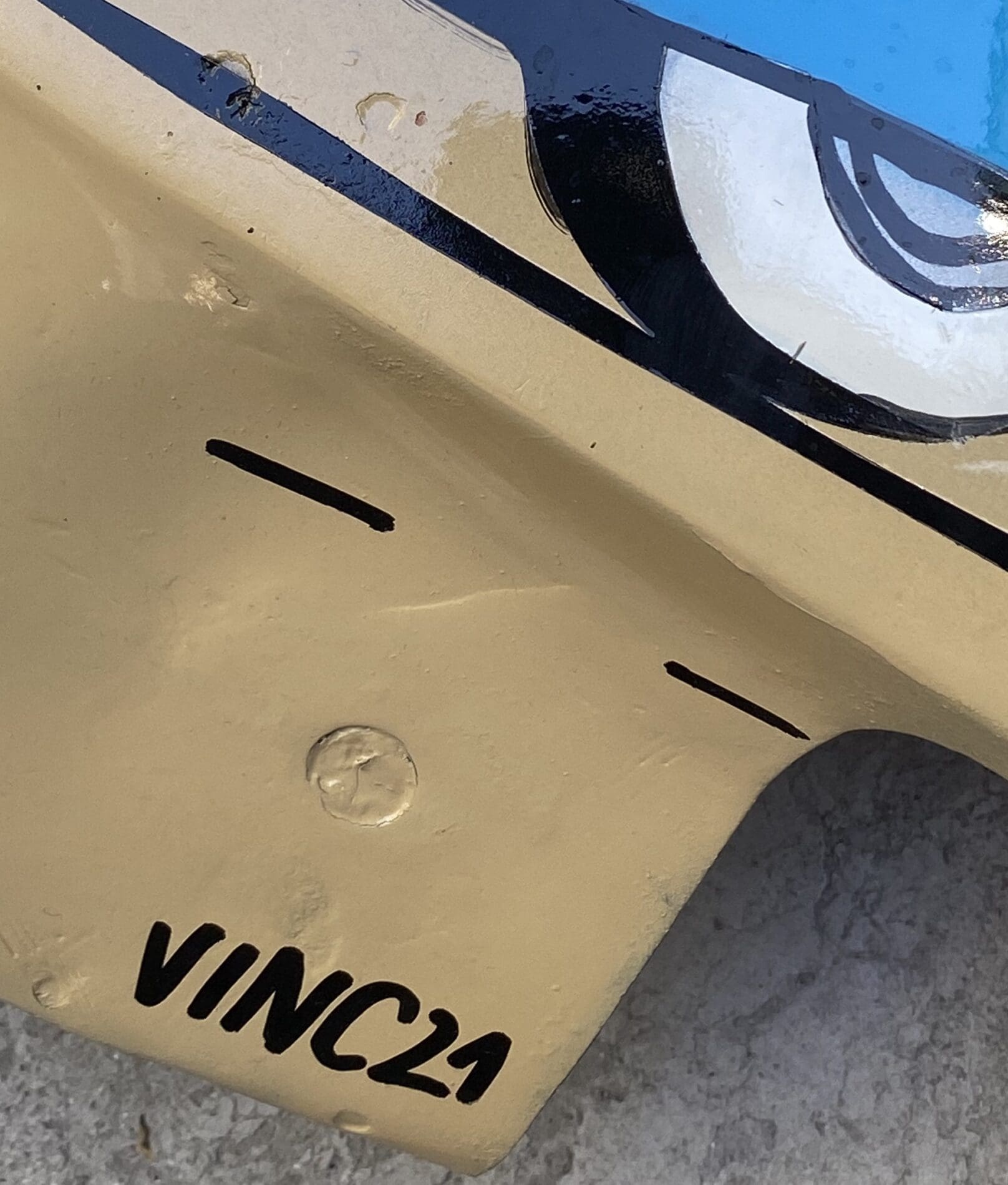 Citroen ID 19 rallye – Peinture sur carrosserie par VINC