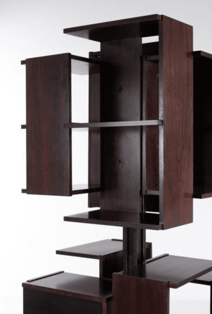 Claudio Salocchi –  Bibliothèque pivotante modèle « Centro »