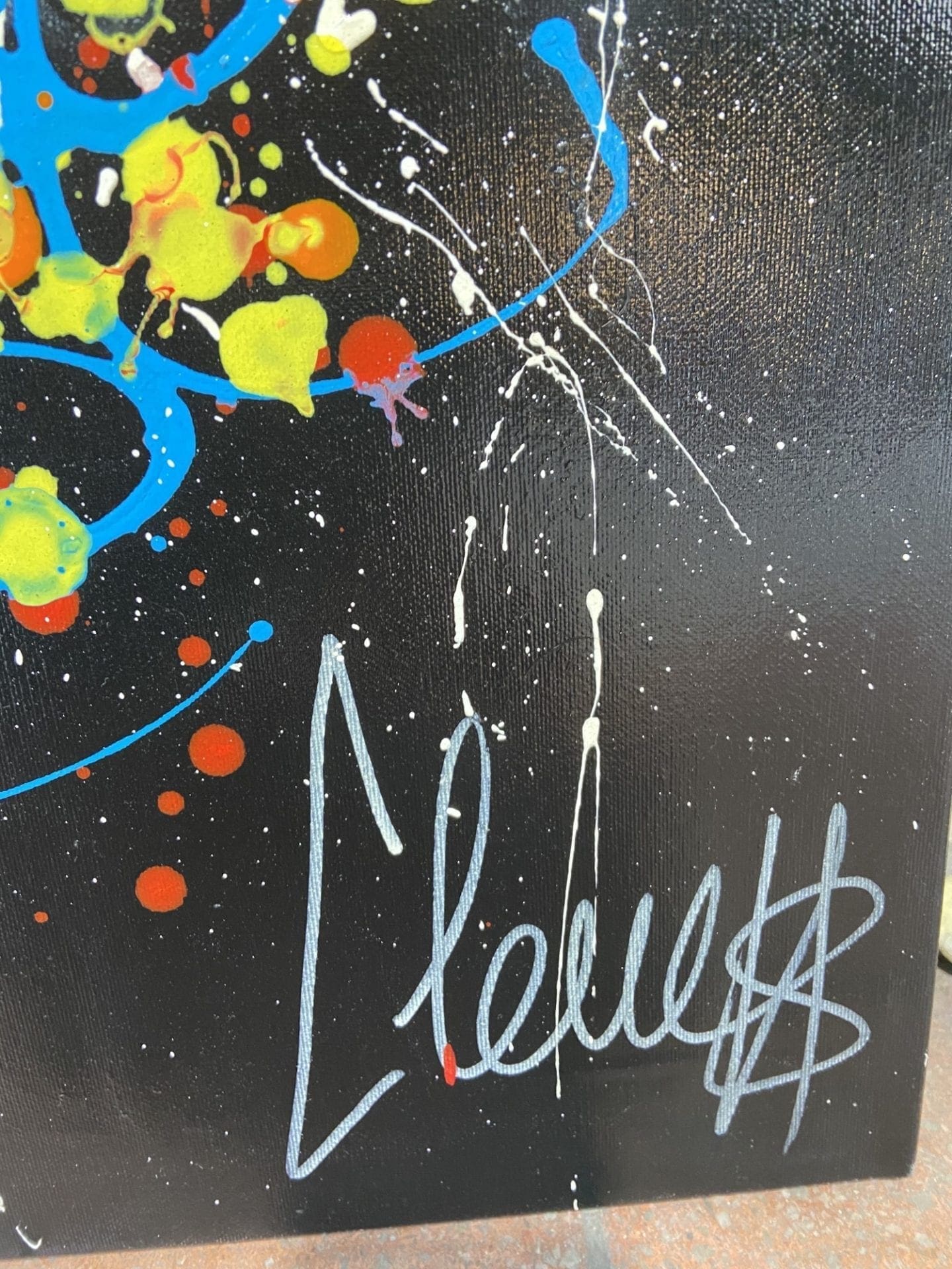 Peinture Acrylique Einstein par Clem$ – 2020