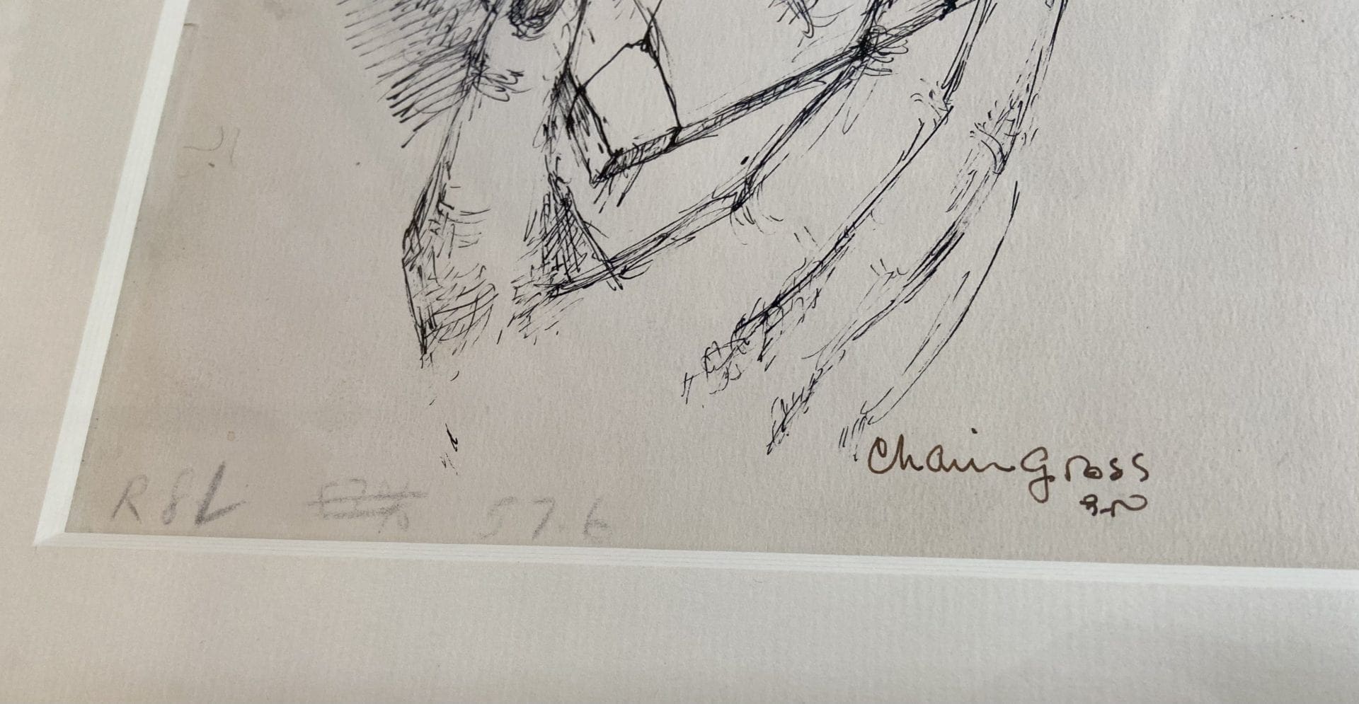 Chaim Gross – Composition avec visages (1942)