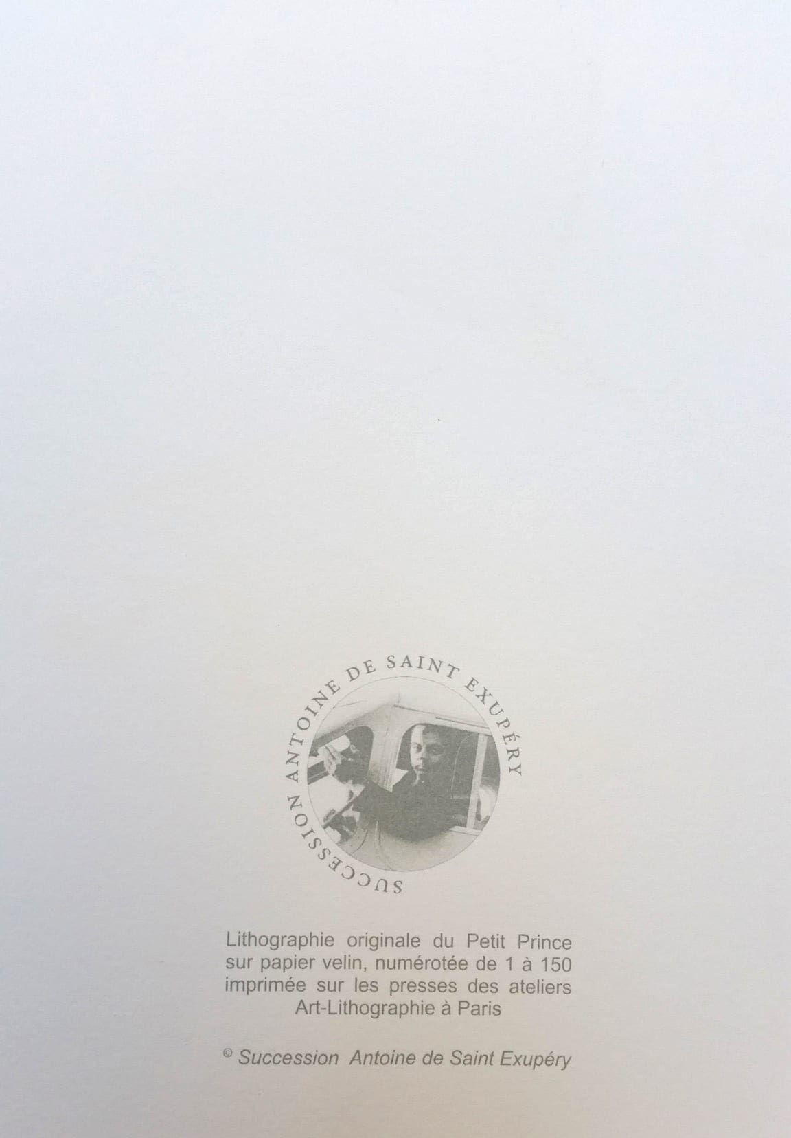 DE SAINT-EXUPERY (d’après) – La Tristesse du Petit Prince