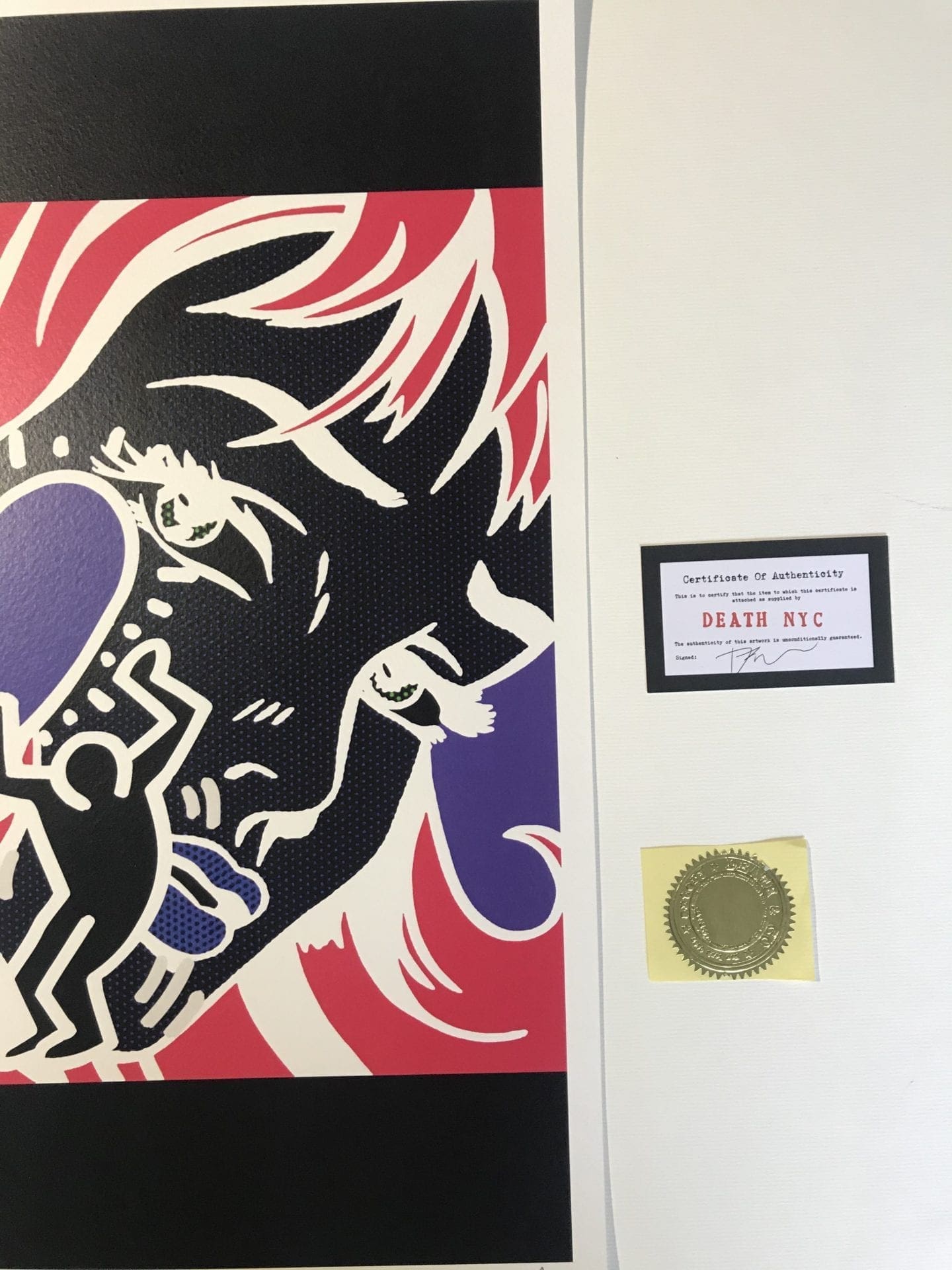 Death NYC – Kiss Haring