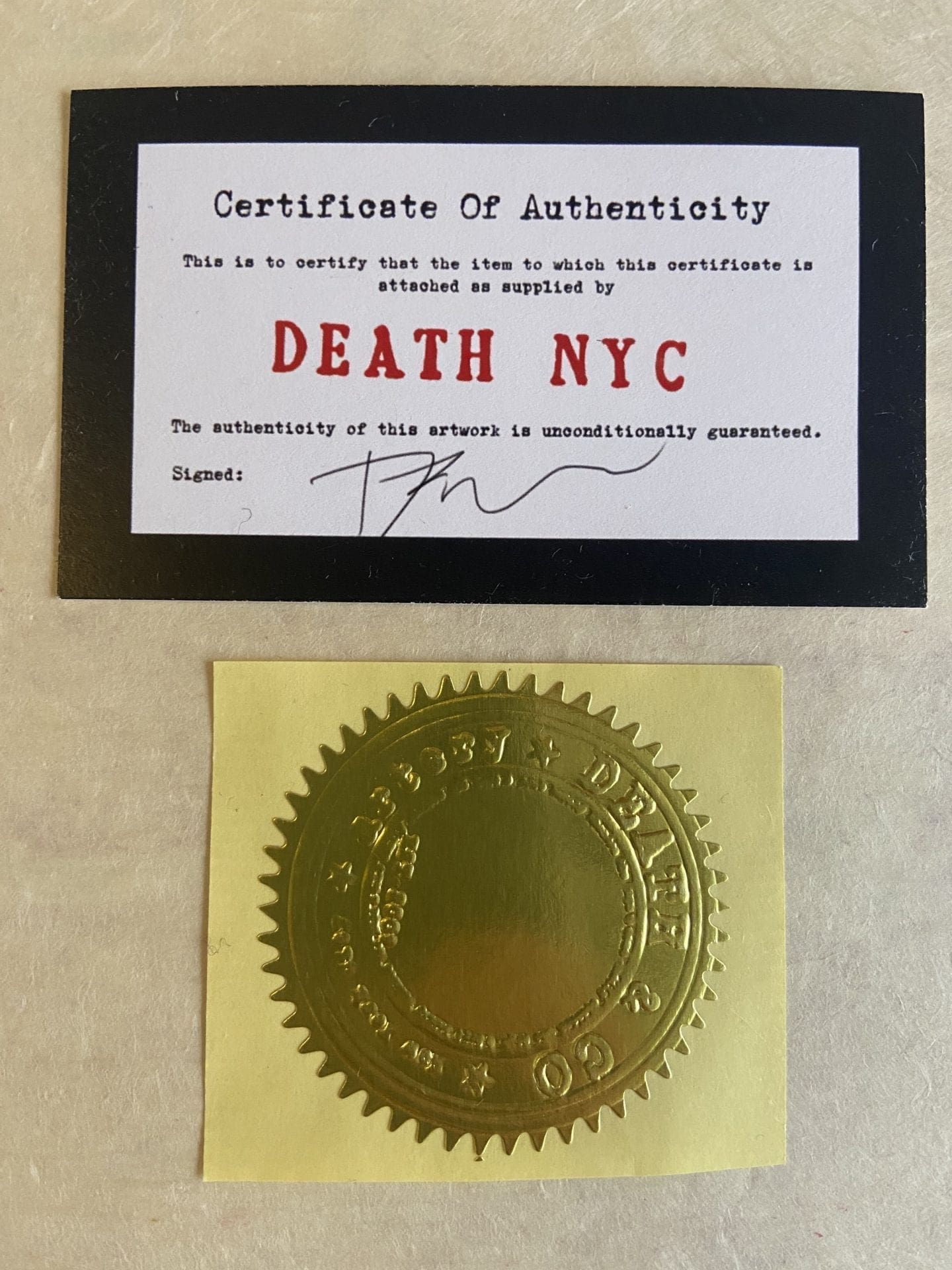 Death NYC – LV Snow White, 2017 – Collage