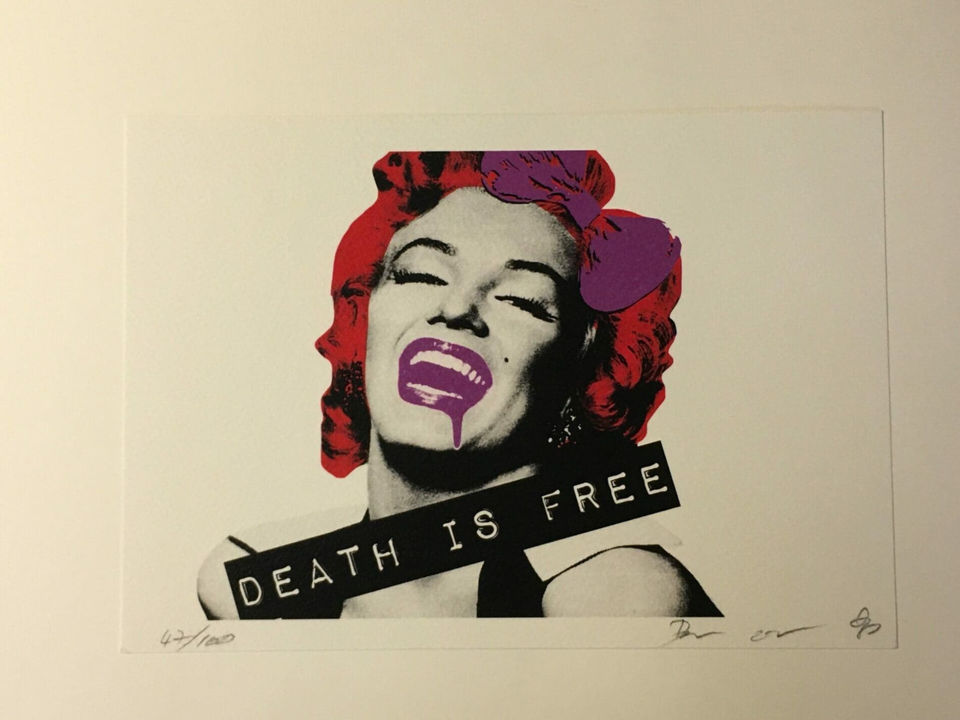 Death NYC – Marilyn Death red (2012)