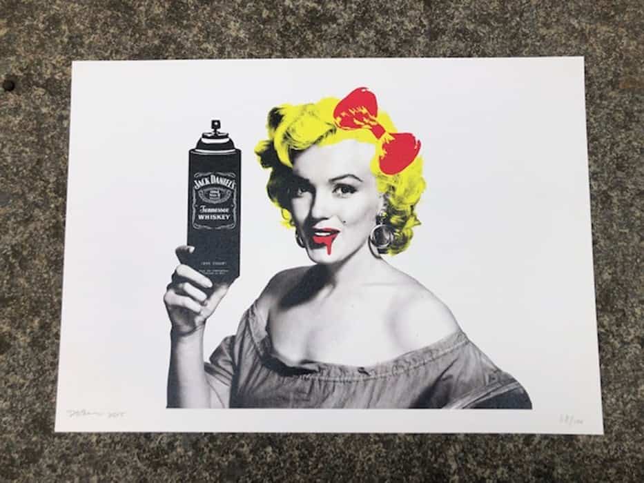 Death NYC – Marilyn and her Jack Daniel 2015 | The Auctionlab