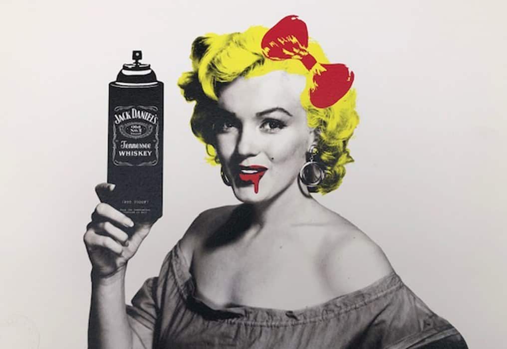 Death NYC – Marilyn and her Jack Daniel 2015 | The Auctionlab Death NYC – Marilyn and her Jack Daniel 2015 | The Auctionlab