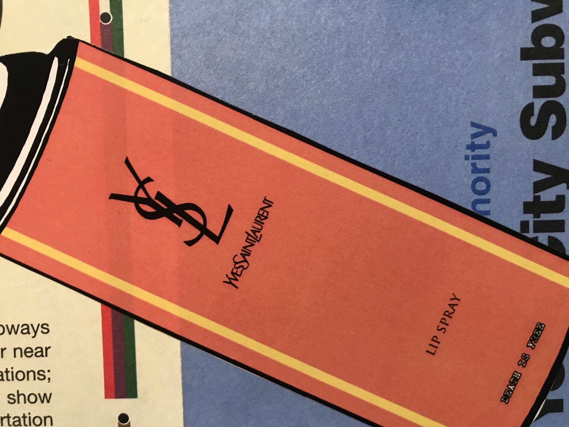 Death NYC – NYC/YSL subway map