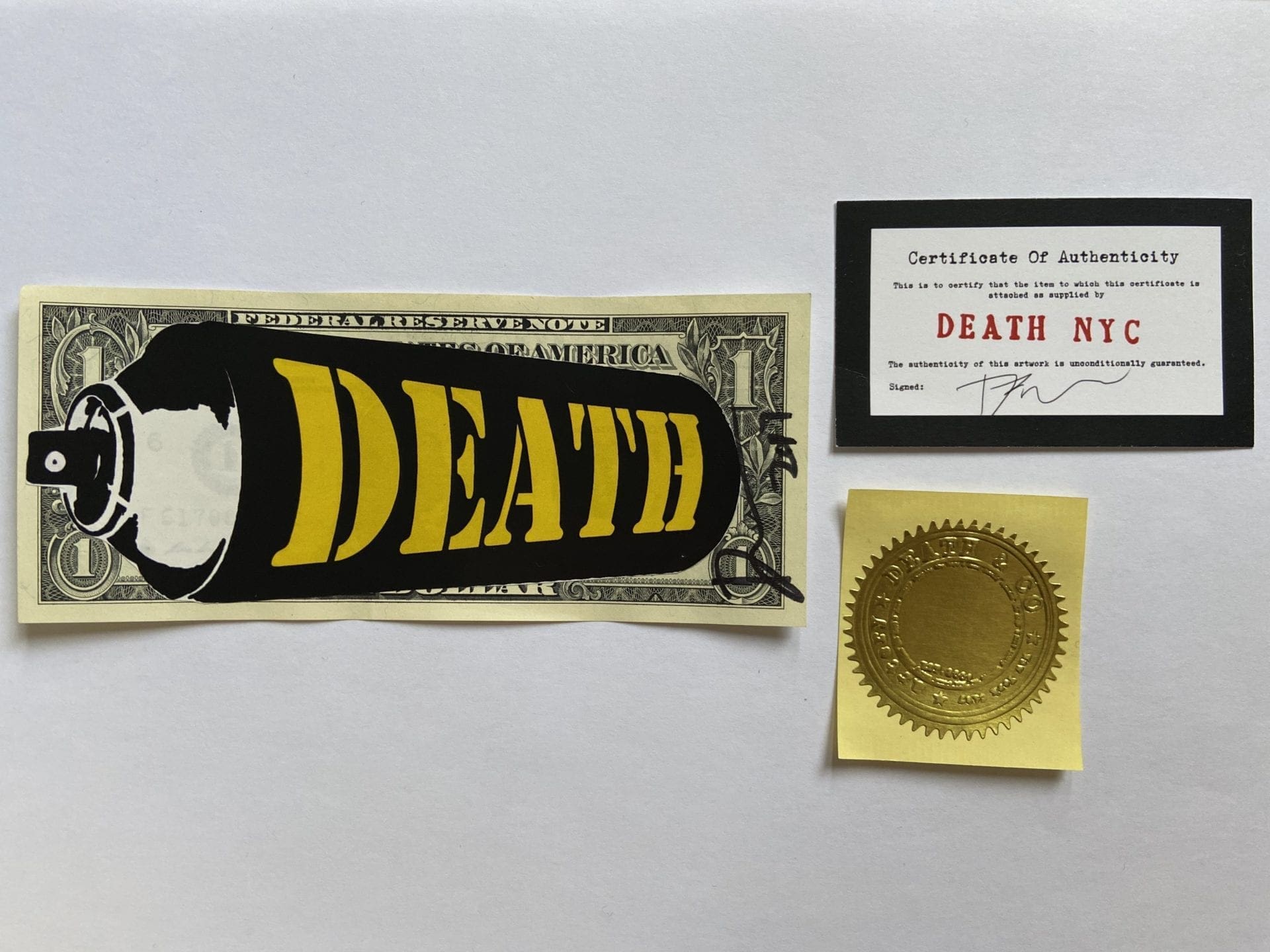 Death NYC – Yellow Death Spray (2017)