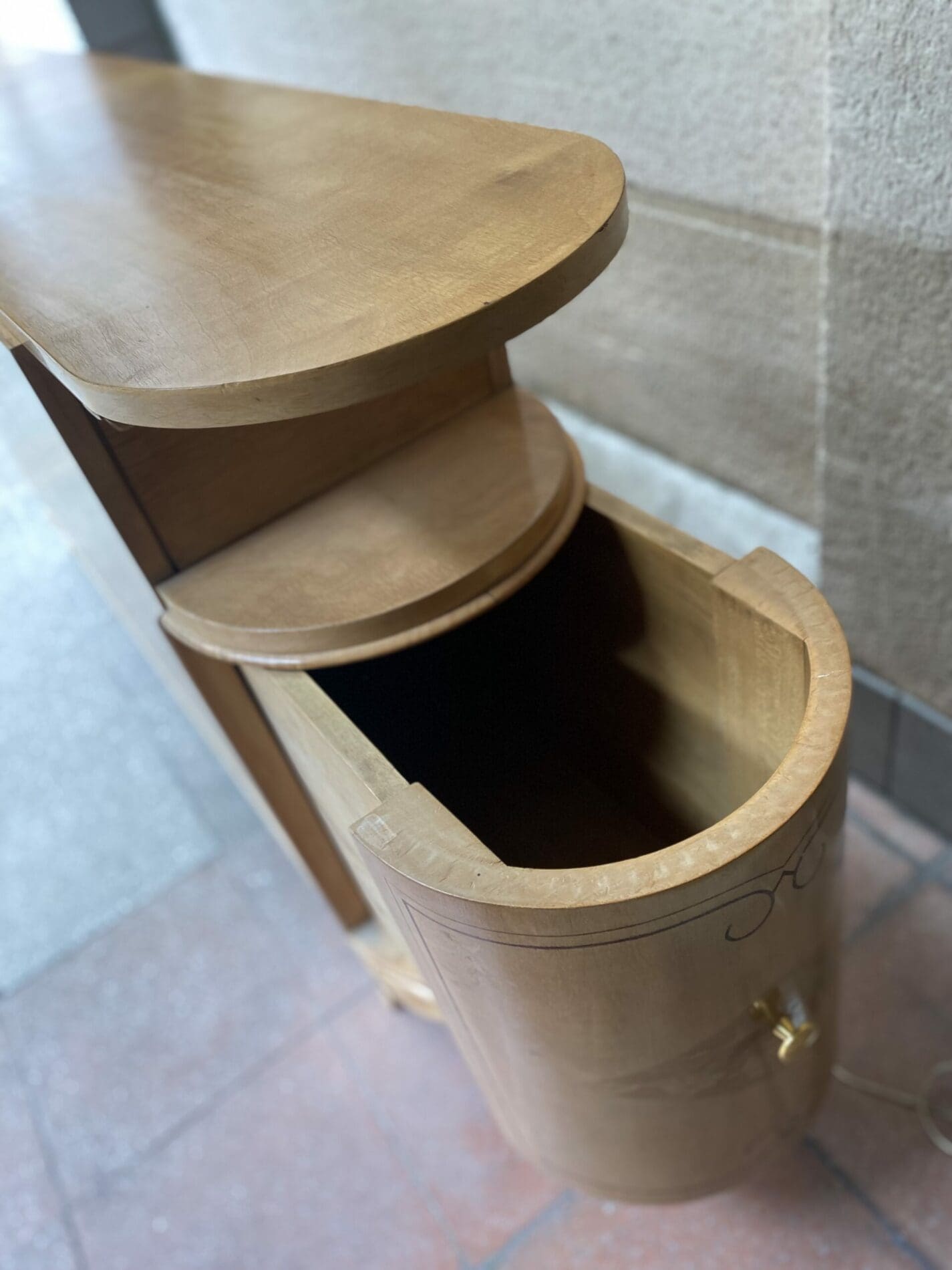 Enfilade formant Bar années 1960