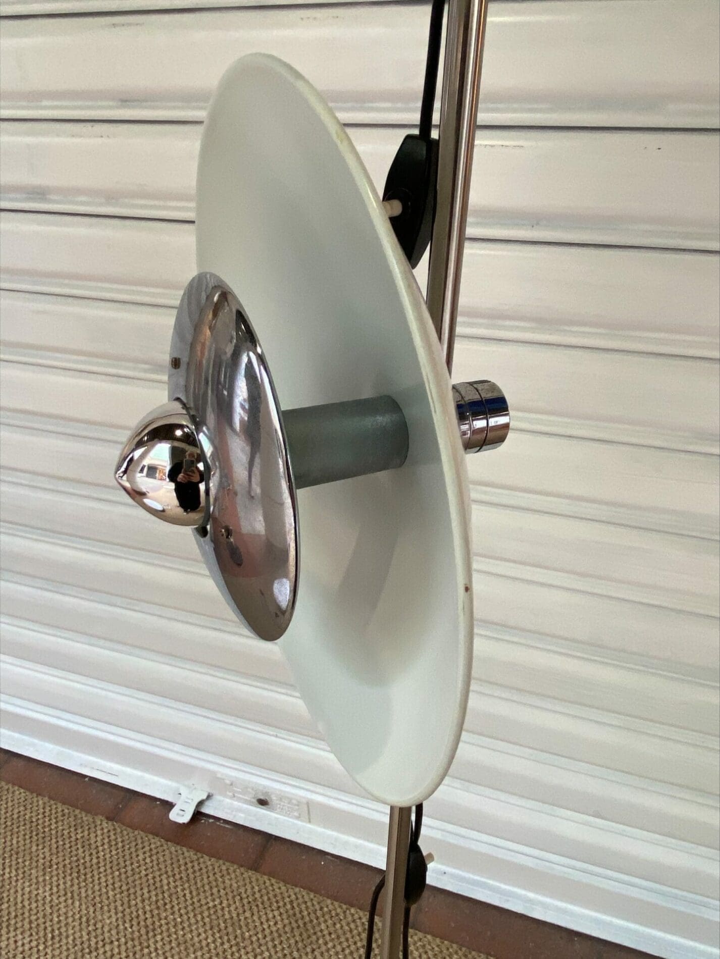 Enrico Tronconi – Lampadaire aluminium années 1970