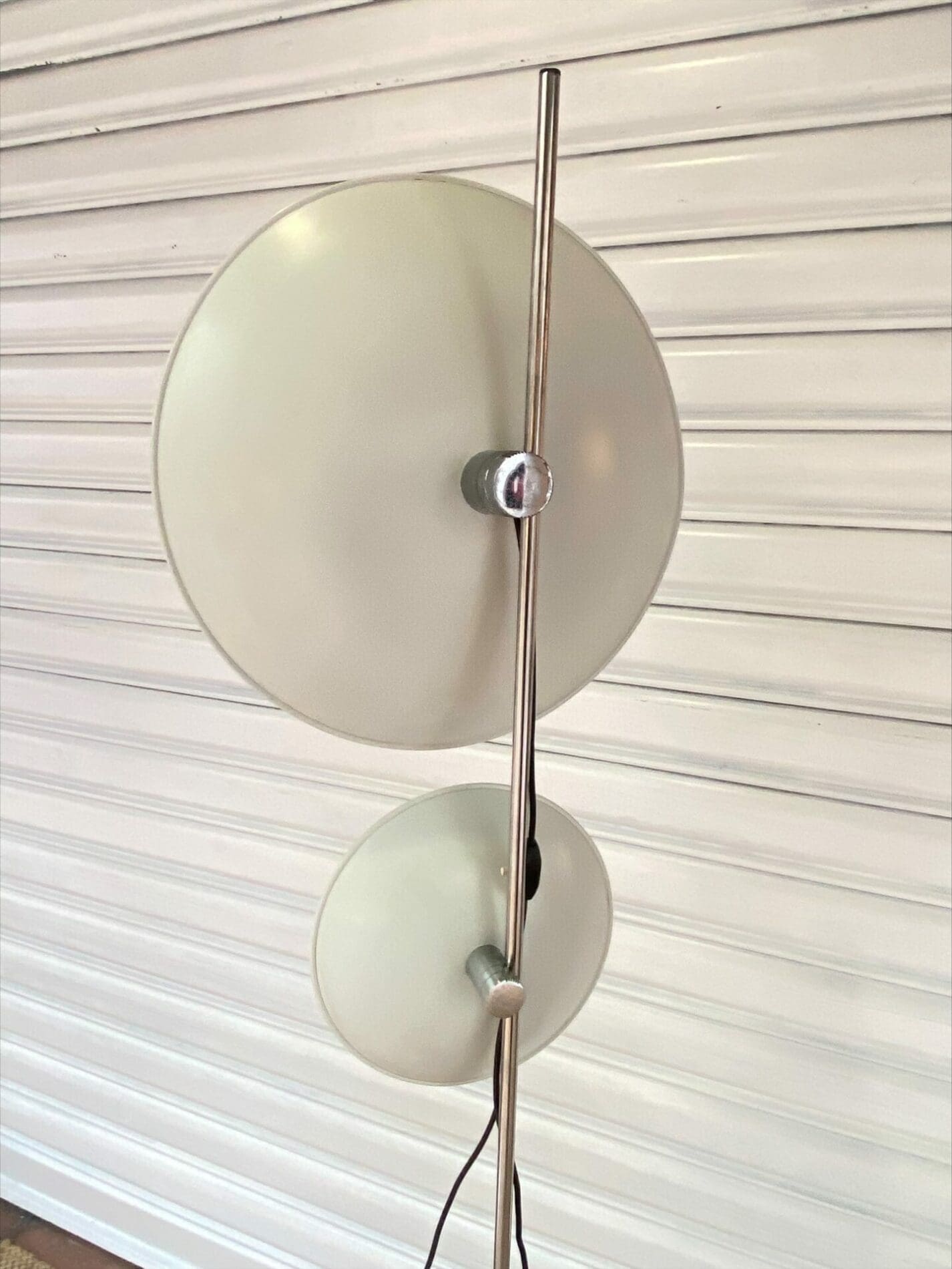 Enrico Tronconi – Lampadaire aluminium années 1970